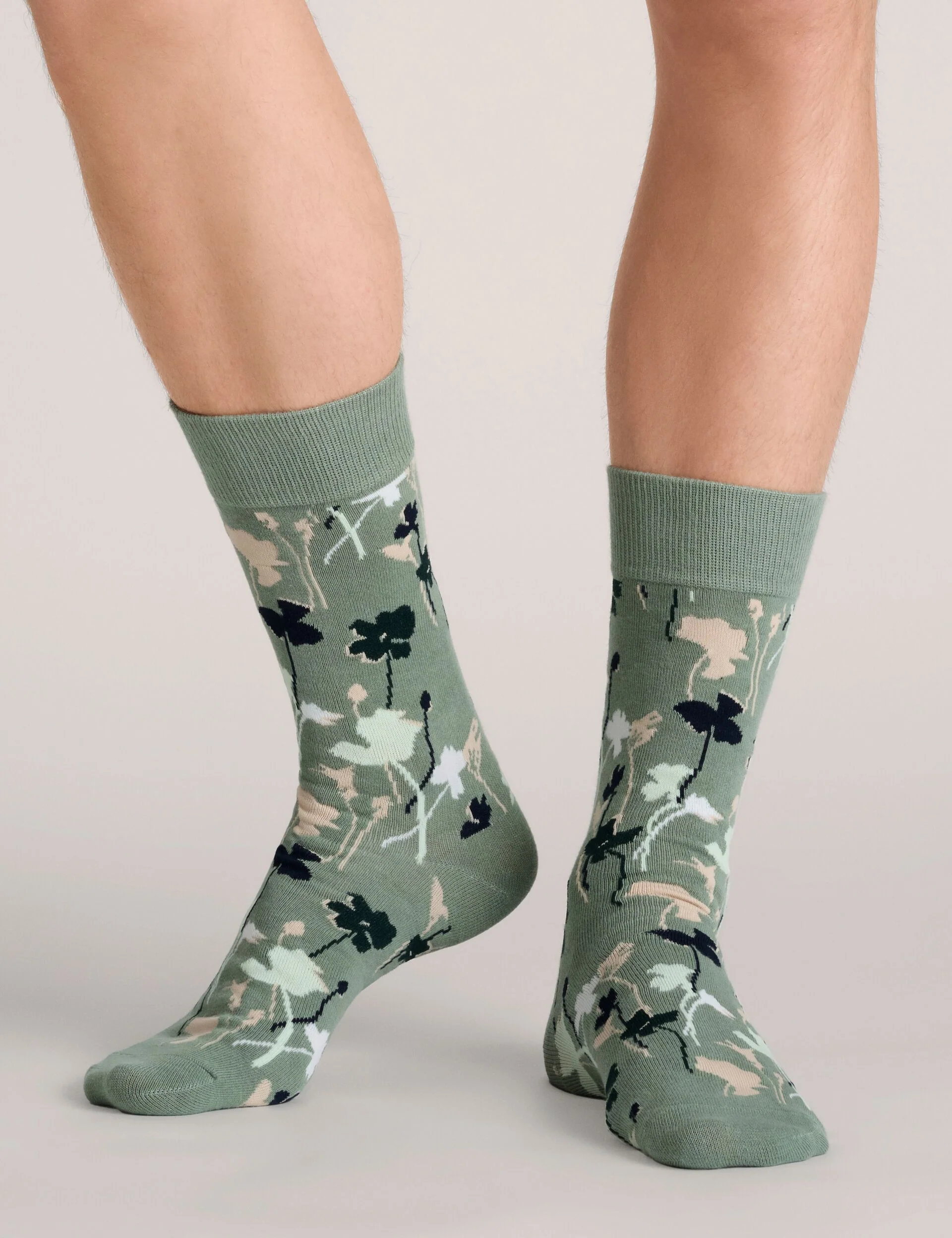 CREW FLORAL | GREEN - Image 2
