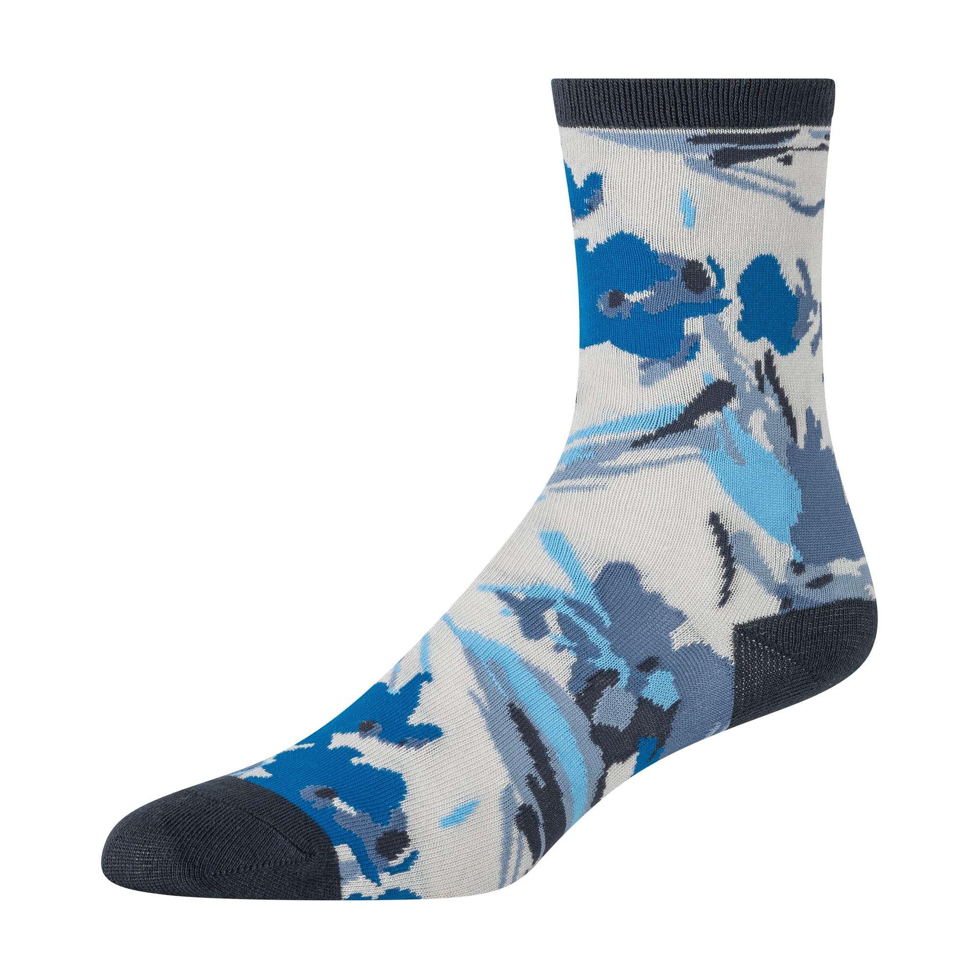 DRESS CREW FLORAL | BLUE - Image 8