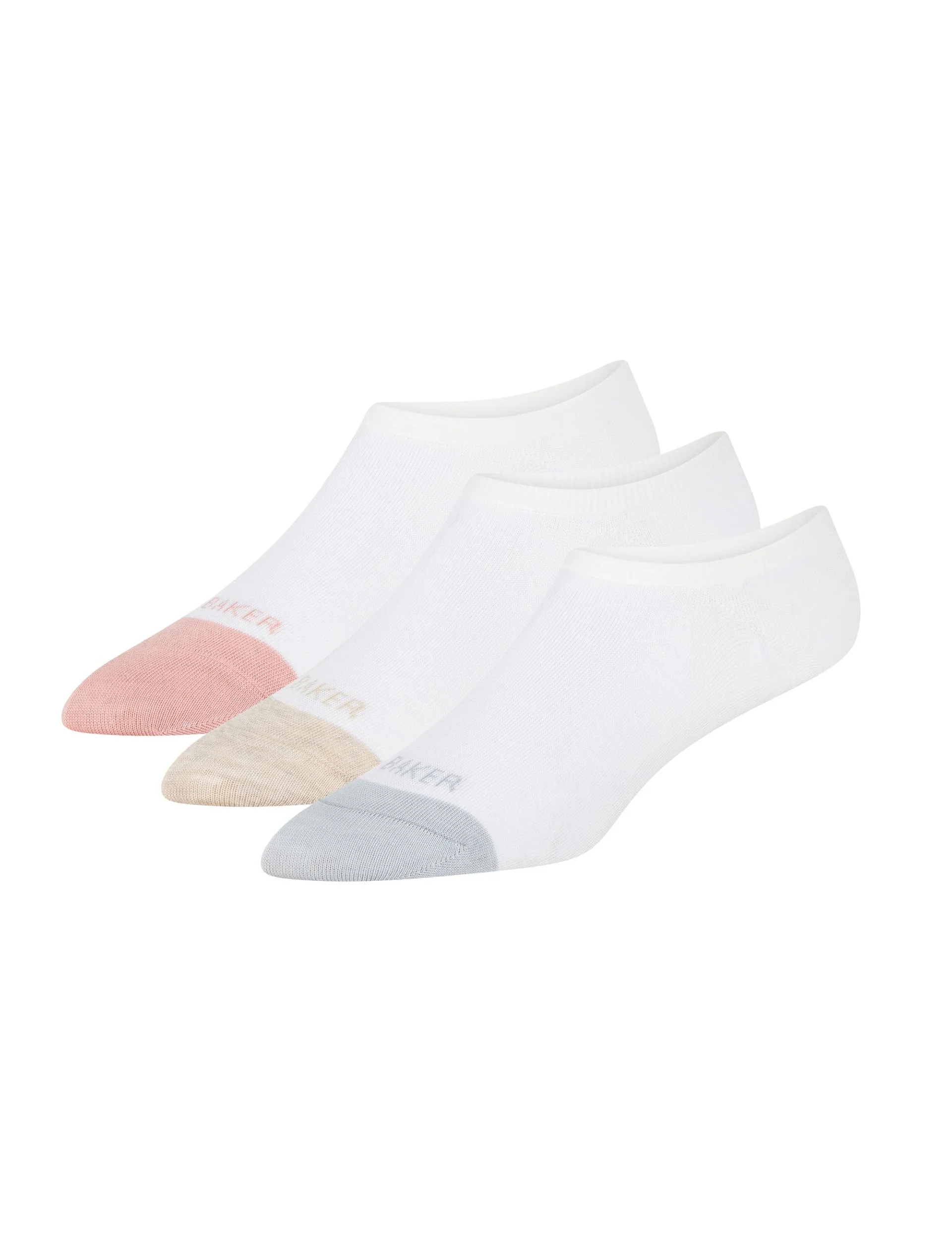 TRAINER LINER CONTRAST TOE | WHITE - Image 5