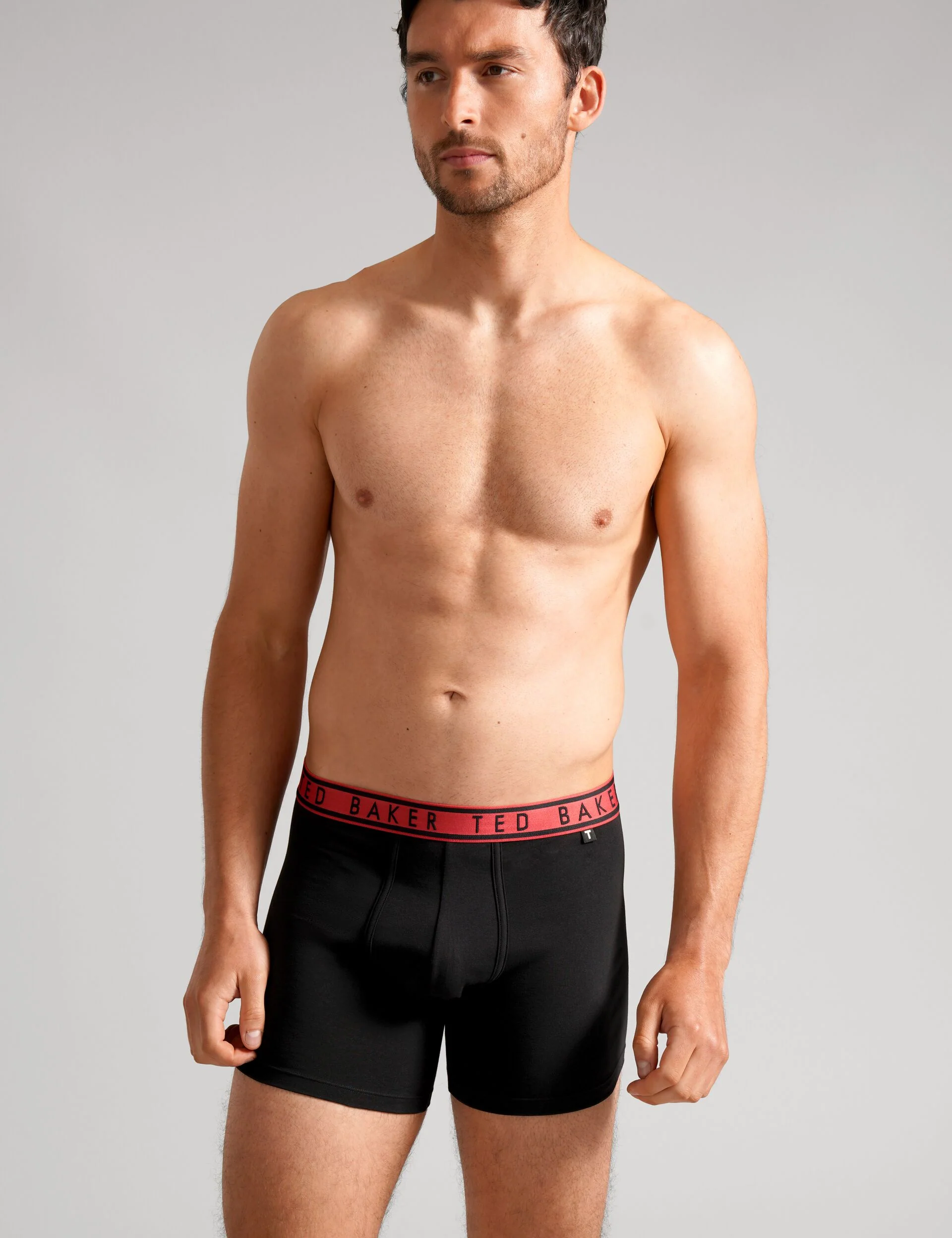 3PP LOGO BOXER | BLACK RED - Image 2