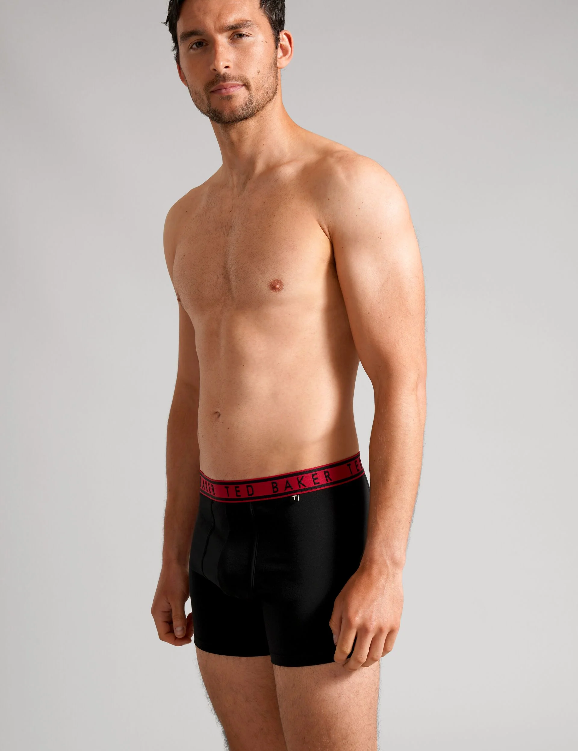 3PP LOGO BOXER | BLACK RED - Image 3