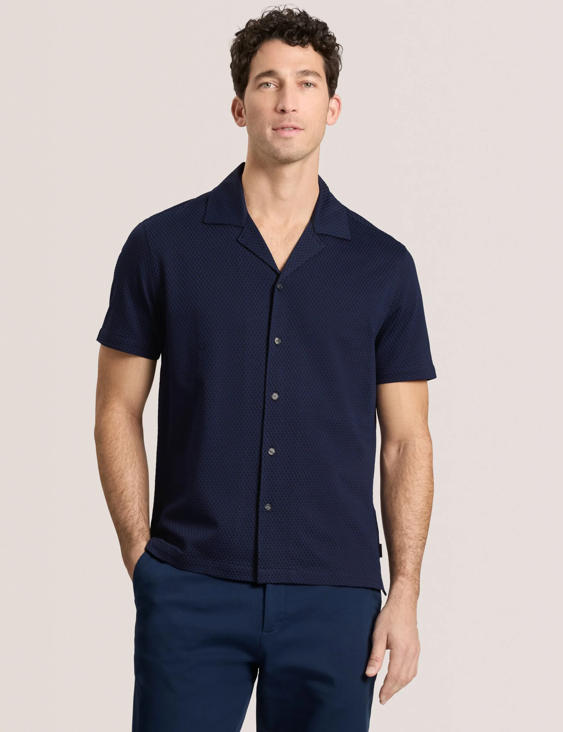 CAMP SHIRT | NAVY
