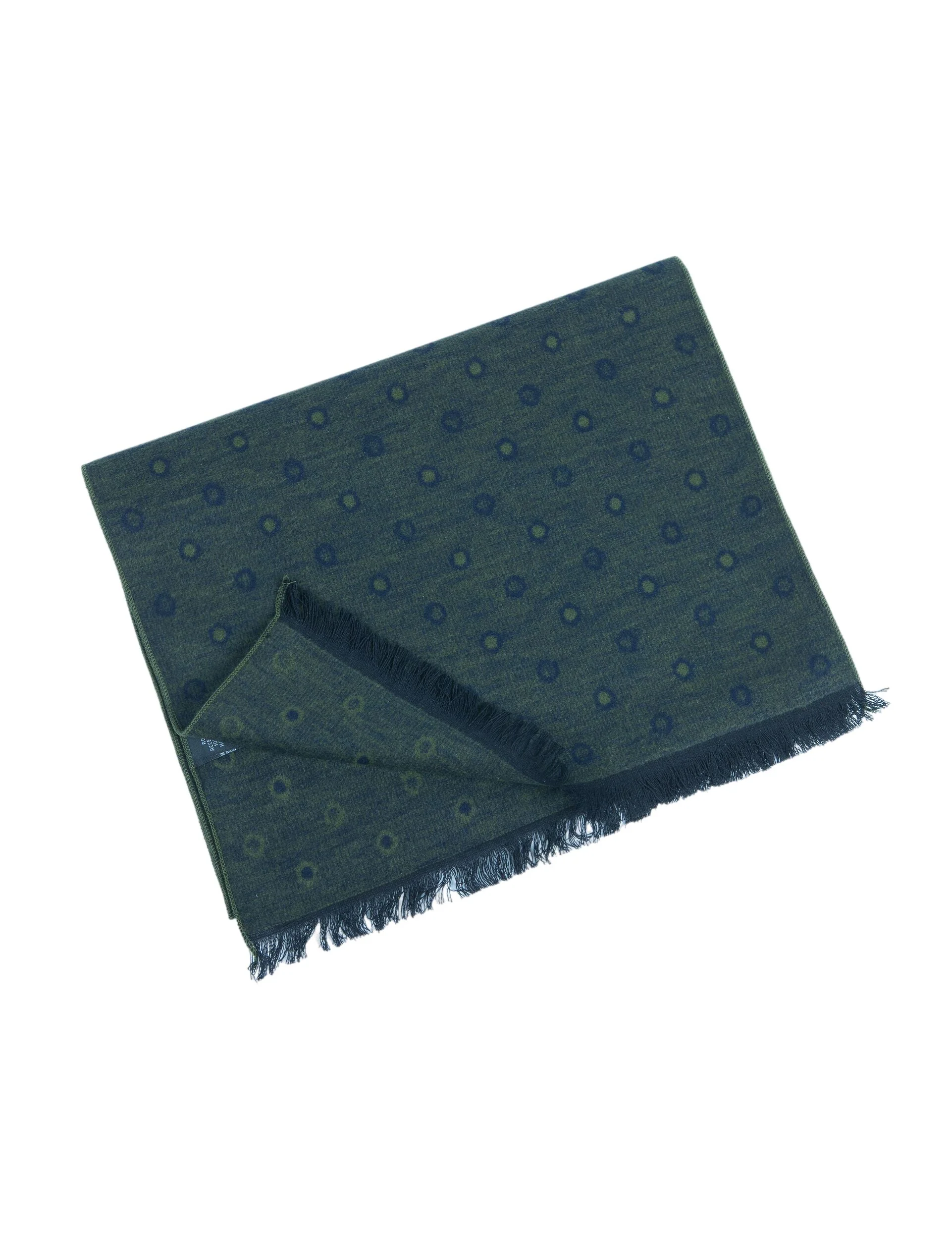 CIRCLES SCARF | GREEN - Image 2