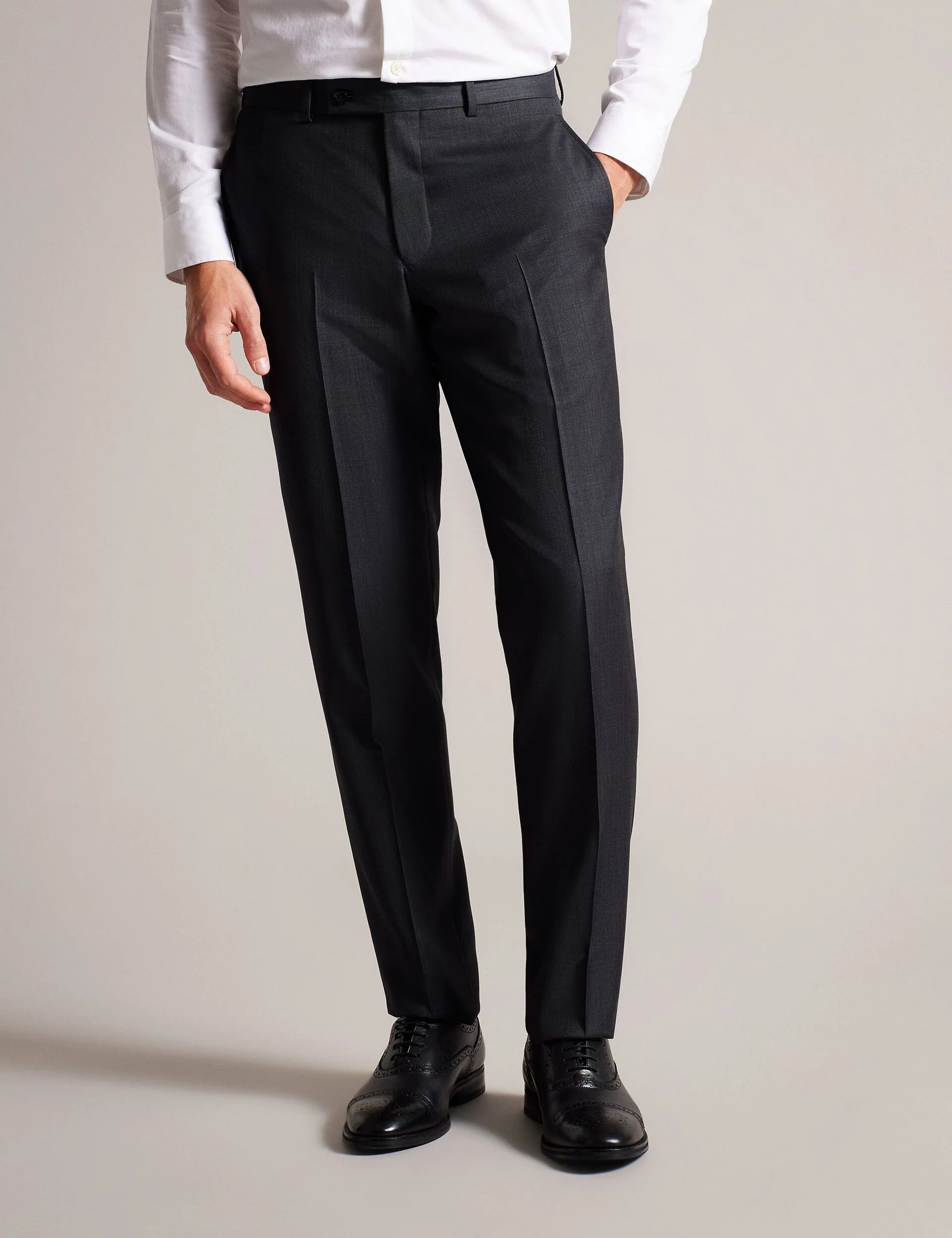 CORE SUIT TROUSER | GREY - Image 2
