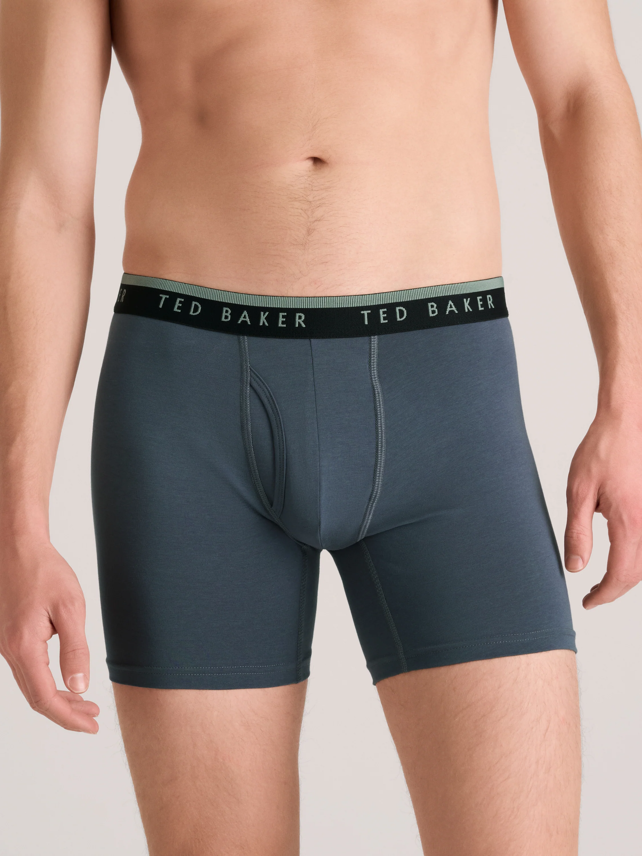 4 PK Cotton Stretch Boxer Brief | GREEN - Image 2