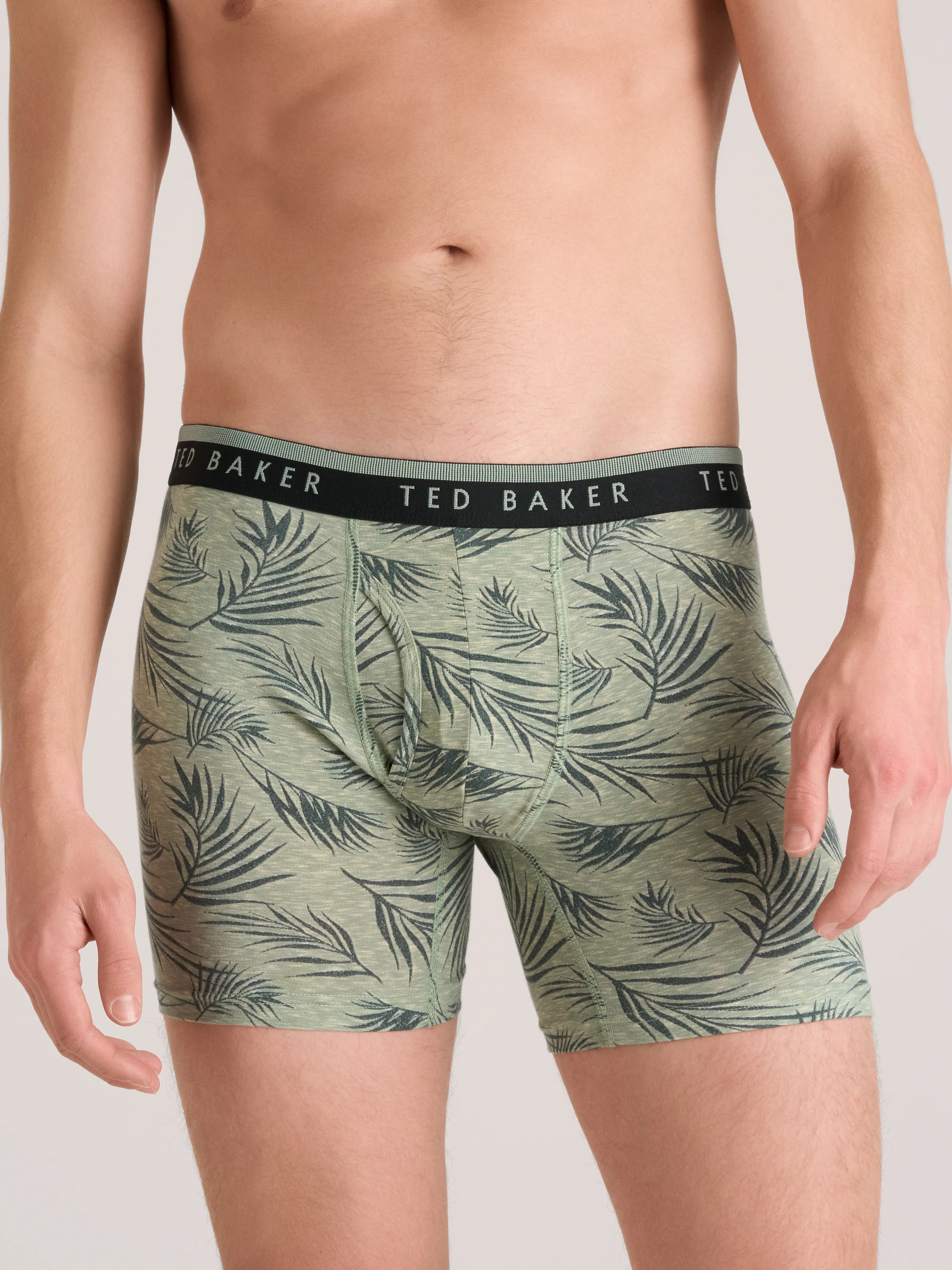 4 PK Cotton Stretch Boxer Brief | GREEN - Image 3