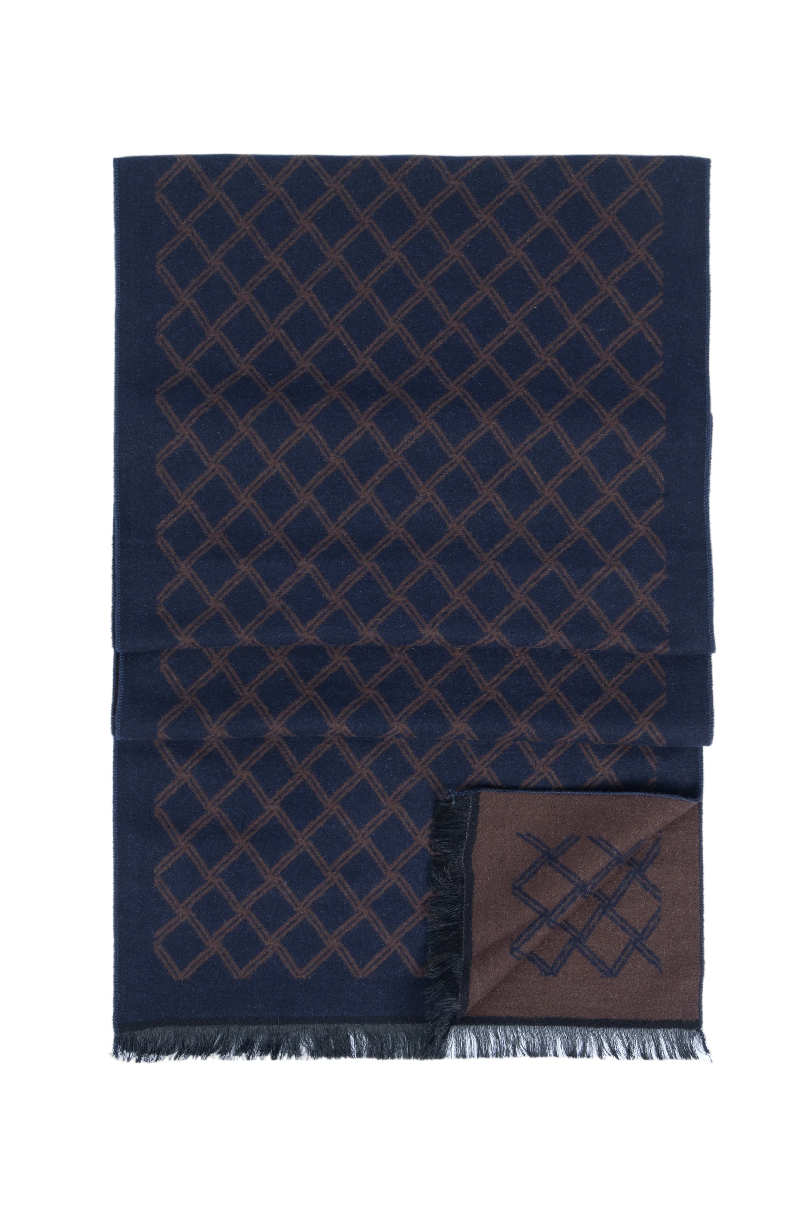 DIAMOND SCARF | BLUE - Image 3