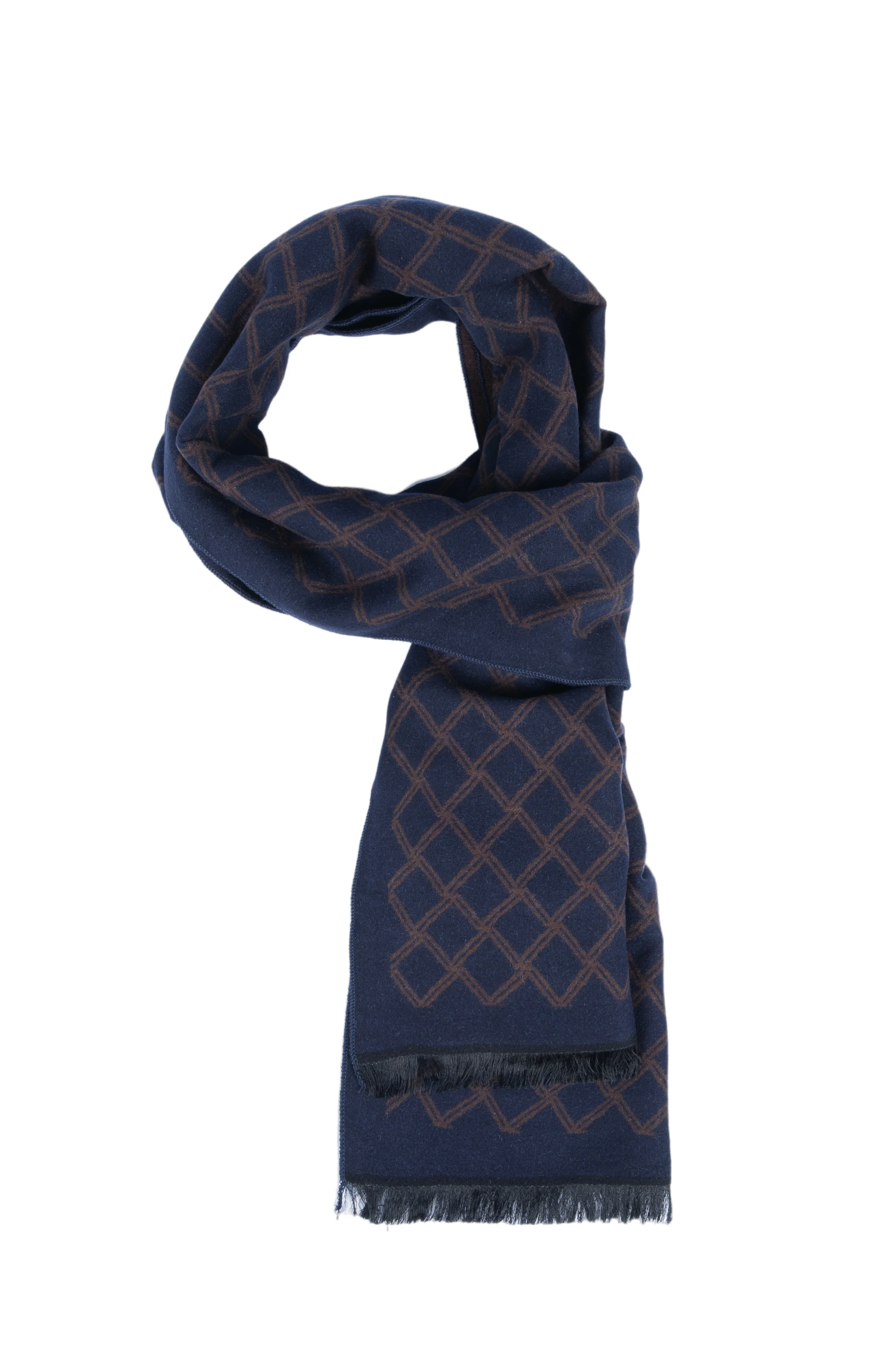 DIAMOND SCARF | BLUE - Image 4