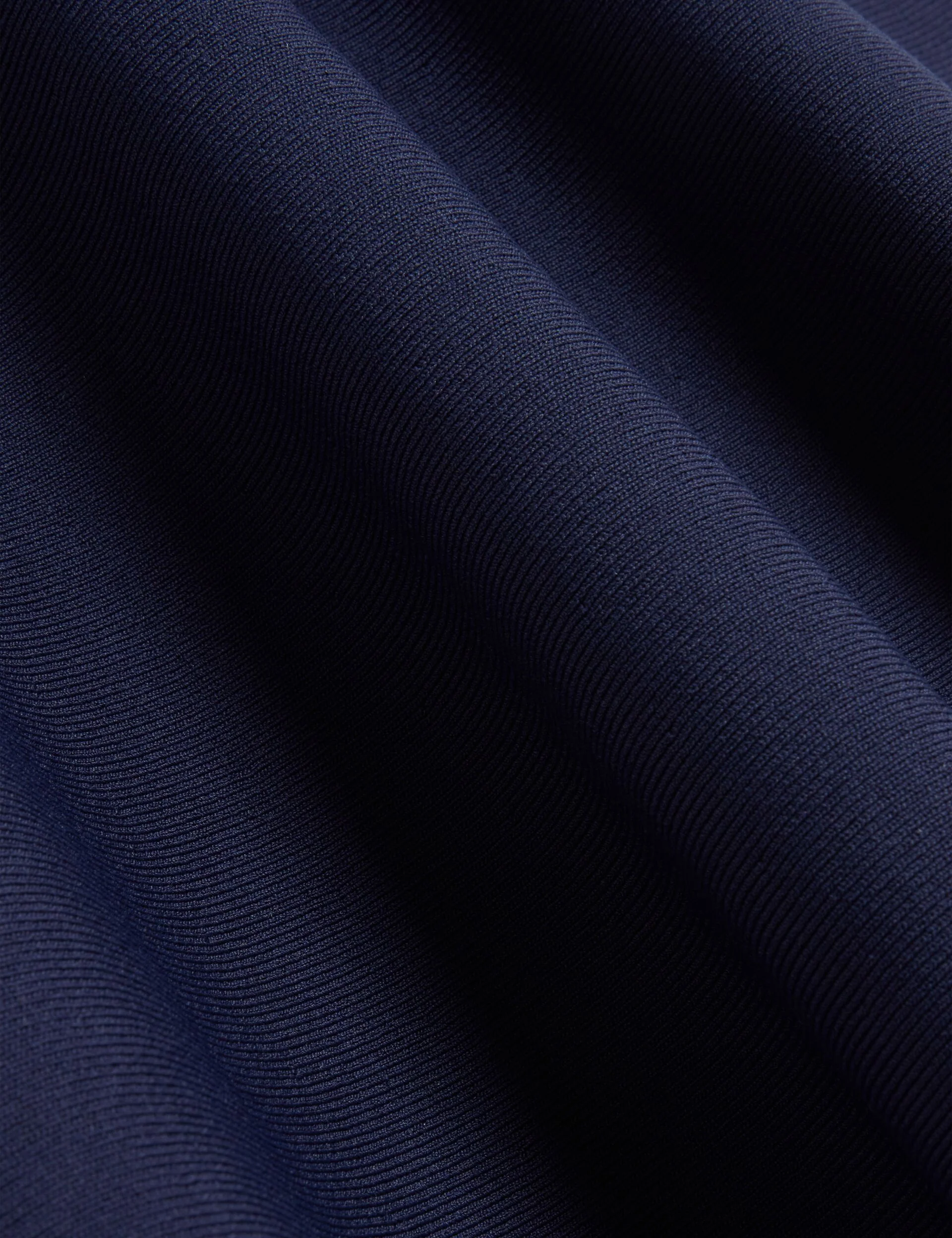 FLARE SHORT SLEEVE CREW NECK MINI DRESS | NAVY - Image 3
