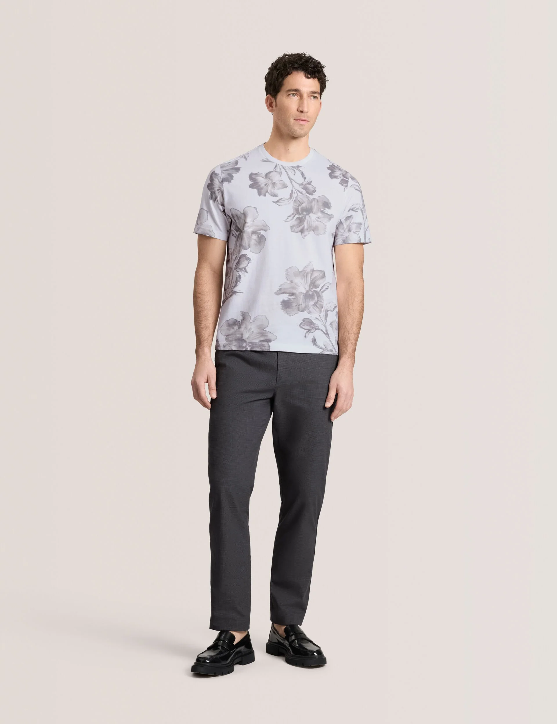 FLORAL GRAPHIC TEE | WHITE - Image 4