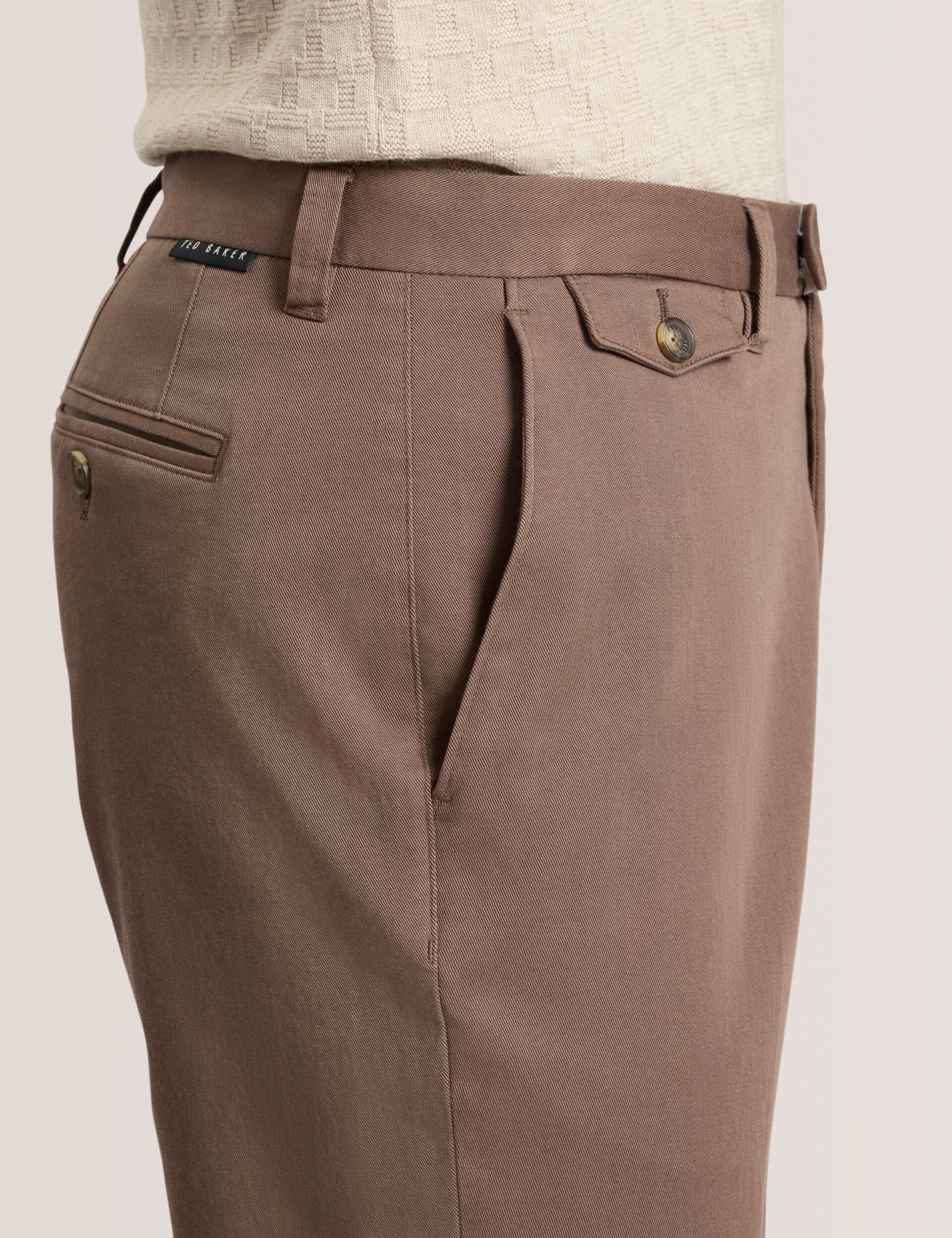 HEAVY TWILL CHINO | BROWN - Image 5