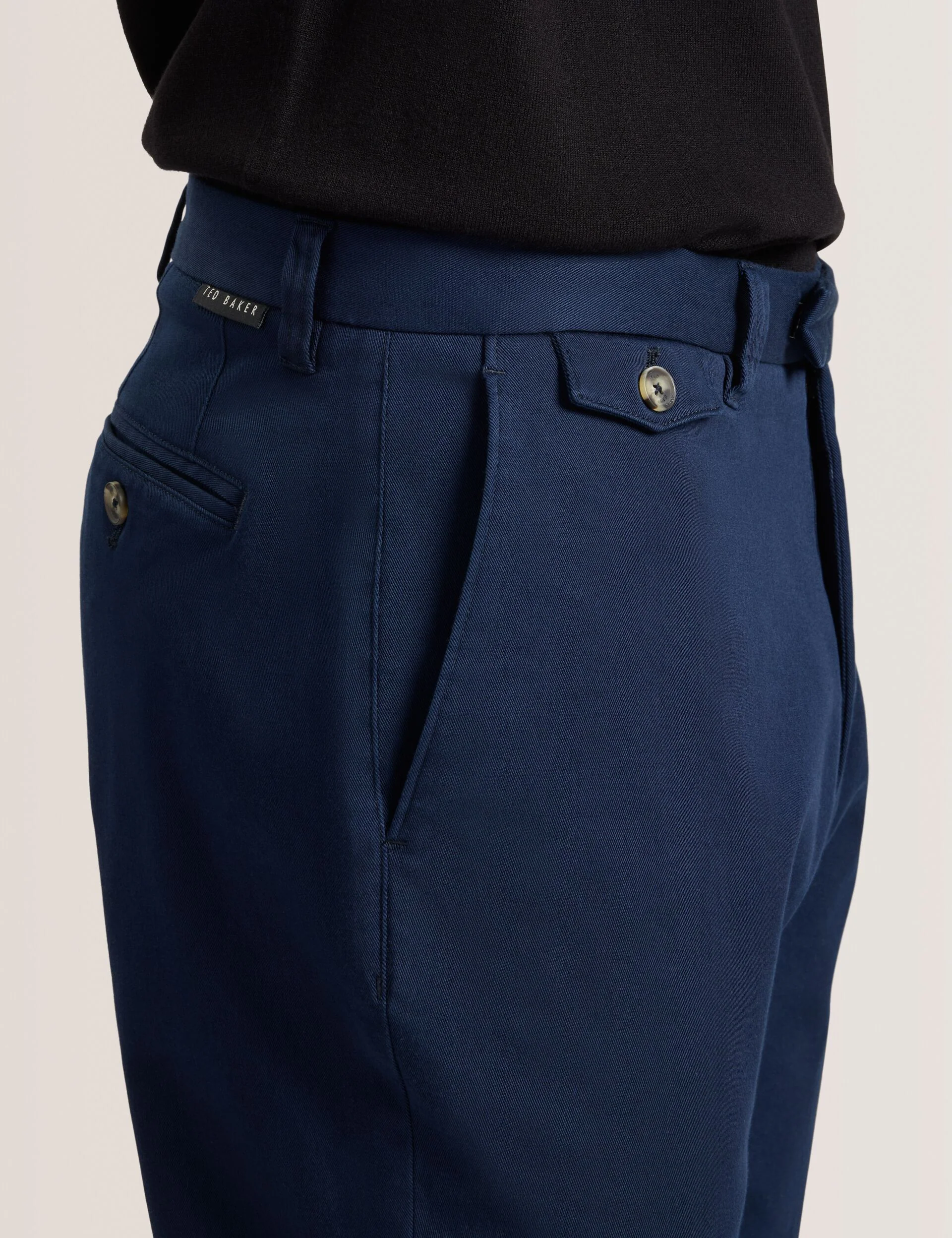 HEAVY TWILL CHINO | NAVY - Image 5