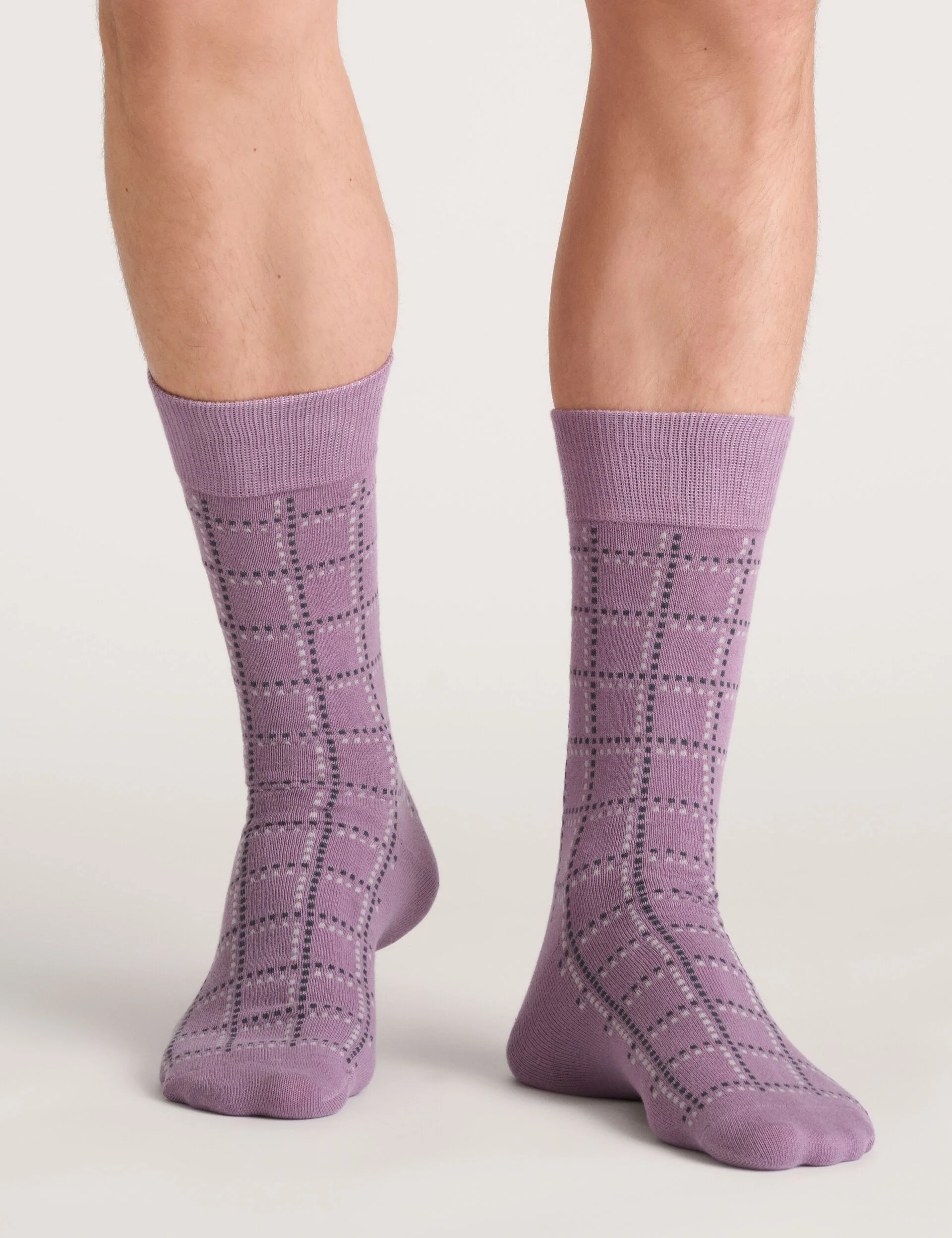CREW GEOMETRIC CHECK | DARK GREEN - Image 4
