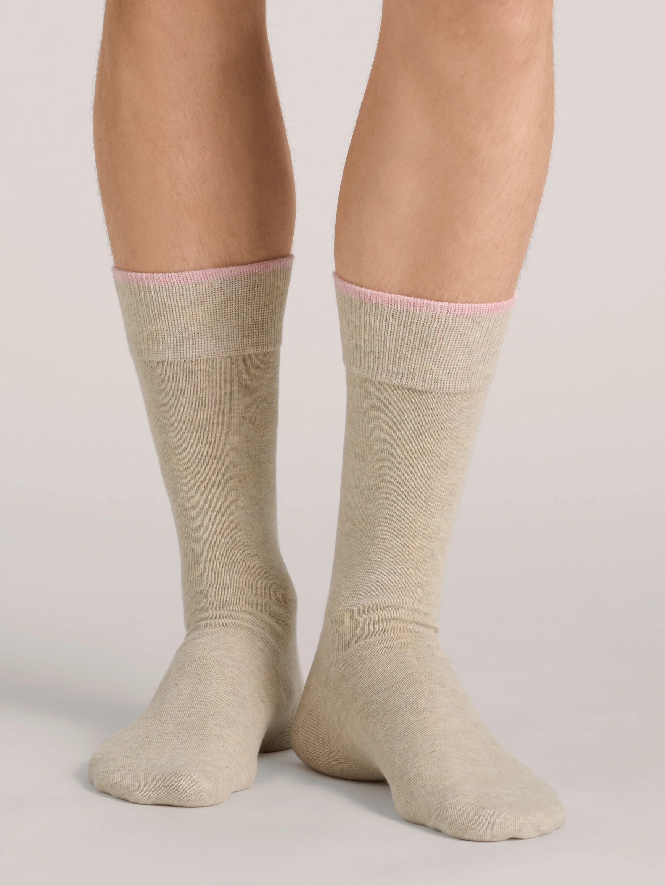 3 PK Men's Non Terry Crew | DARK GREY - Image 4