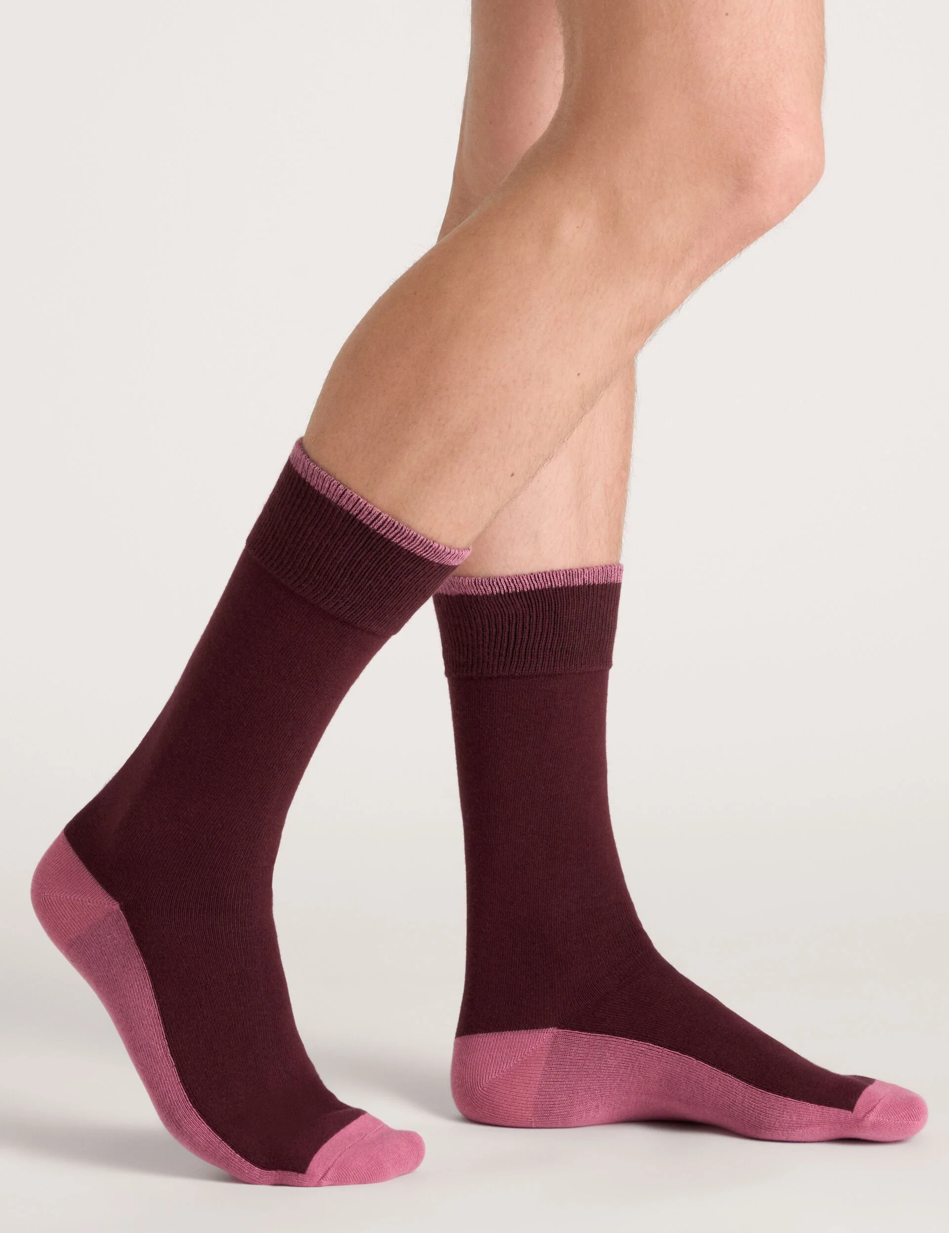 CREW GEOMETRIC STRIPE | MID GREY - Image 7