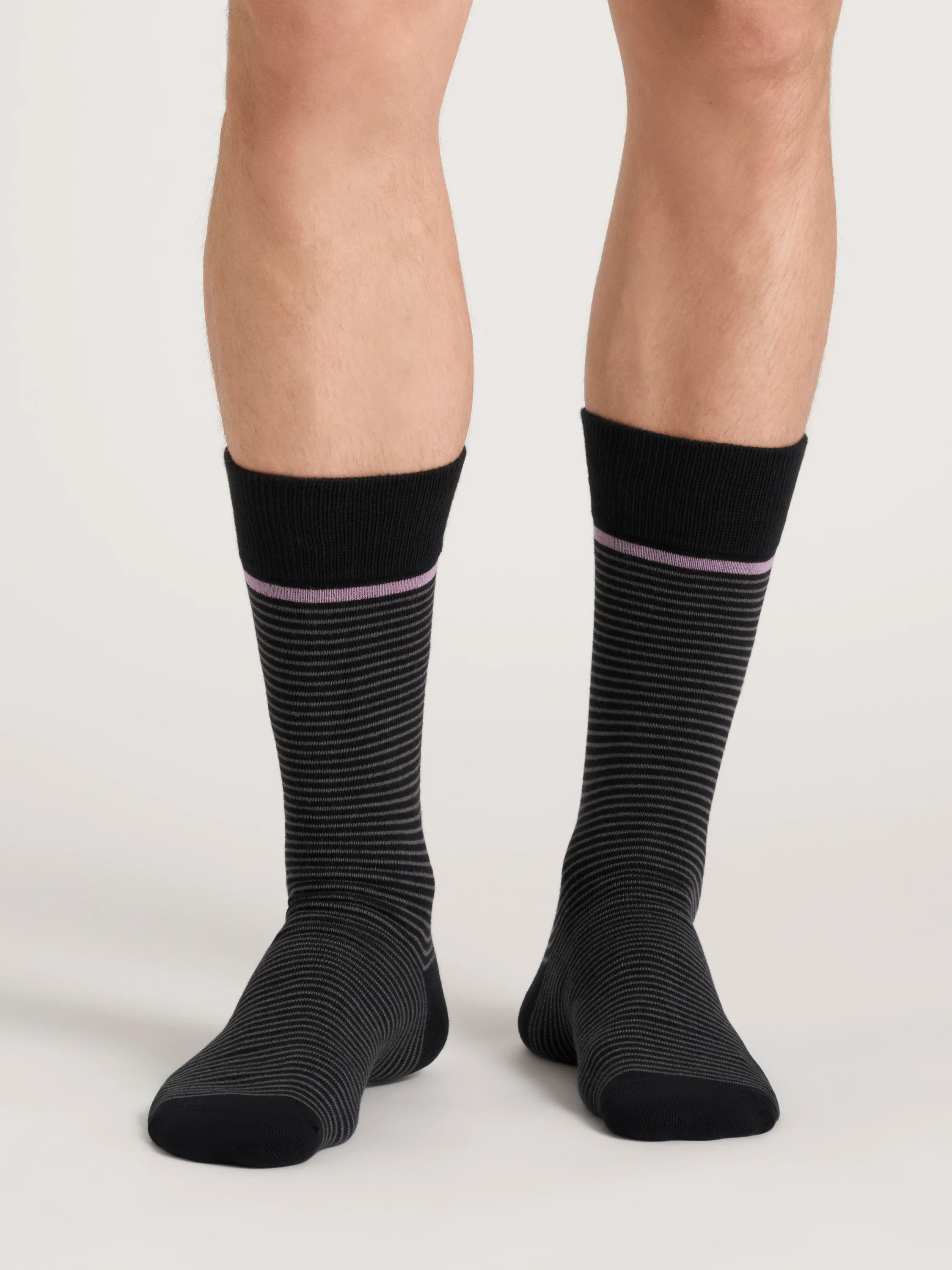 4 PK Men's Non Terry Dress Crew | GREEN - Image 4
