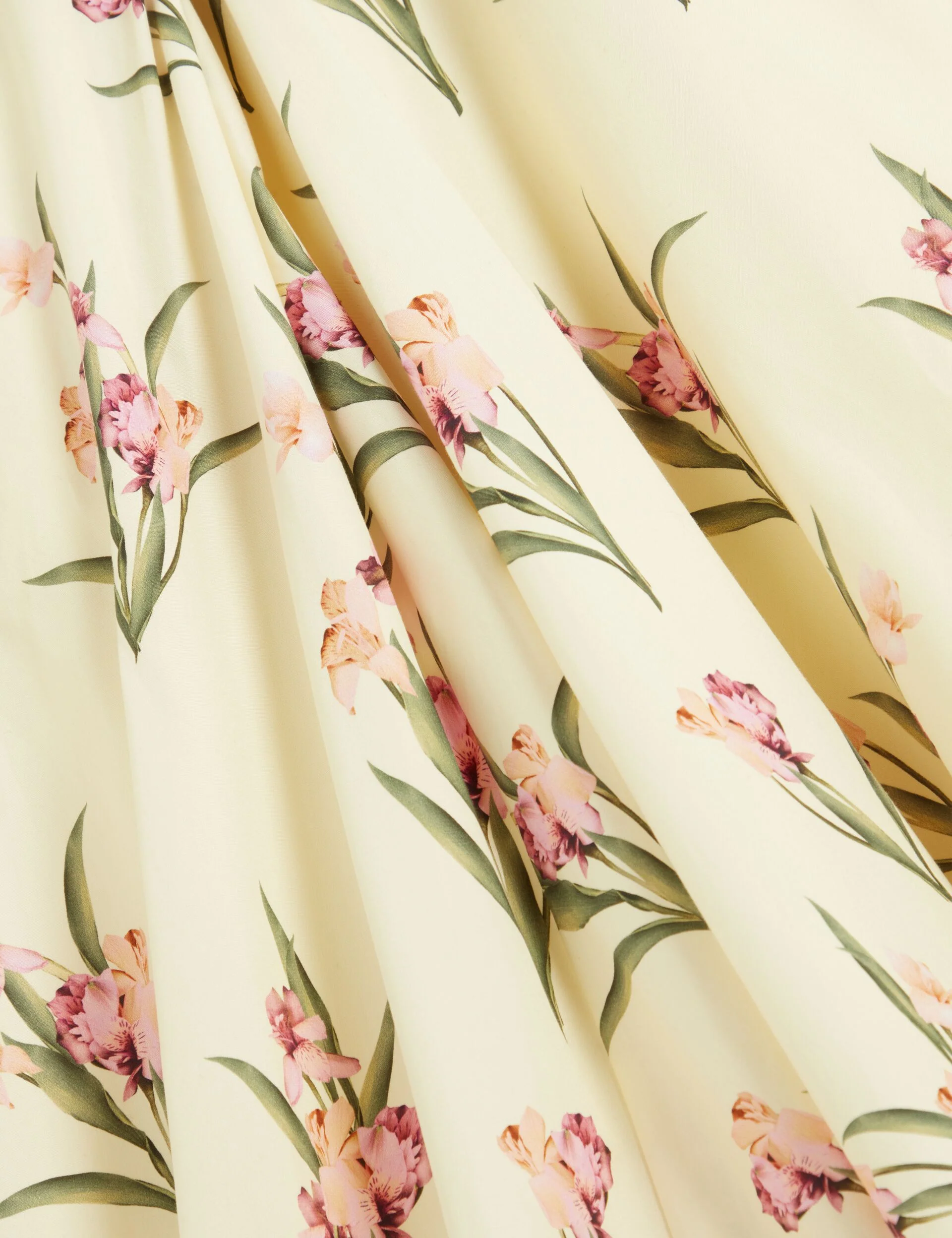 MIDI CIRCLE SKIRT | YELLOW - Image 3