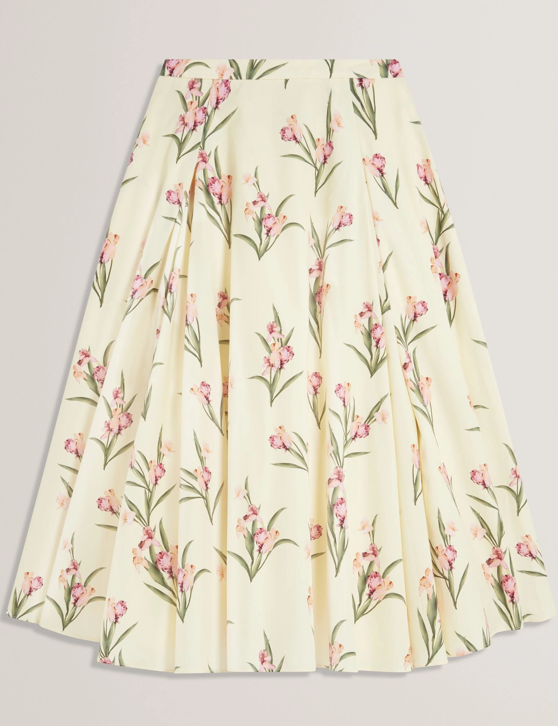 MIDI CIRCLE SKIRT | YELLOW - Image 8