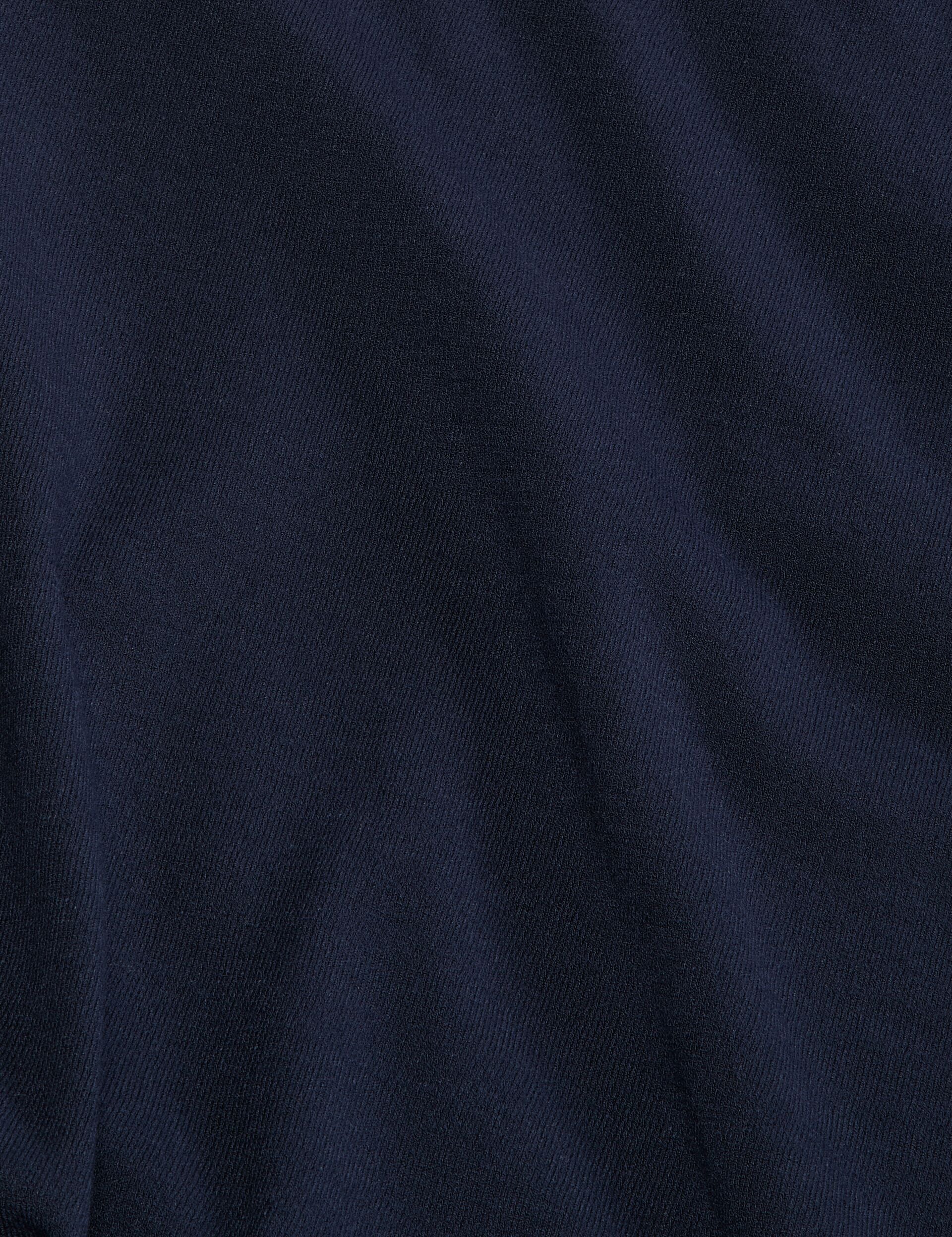 MODERN VISCOSE BLEND CREW | NAVY - Image 3