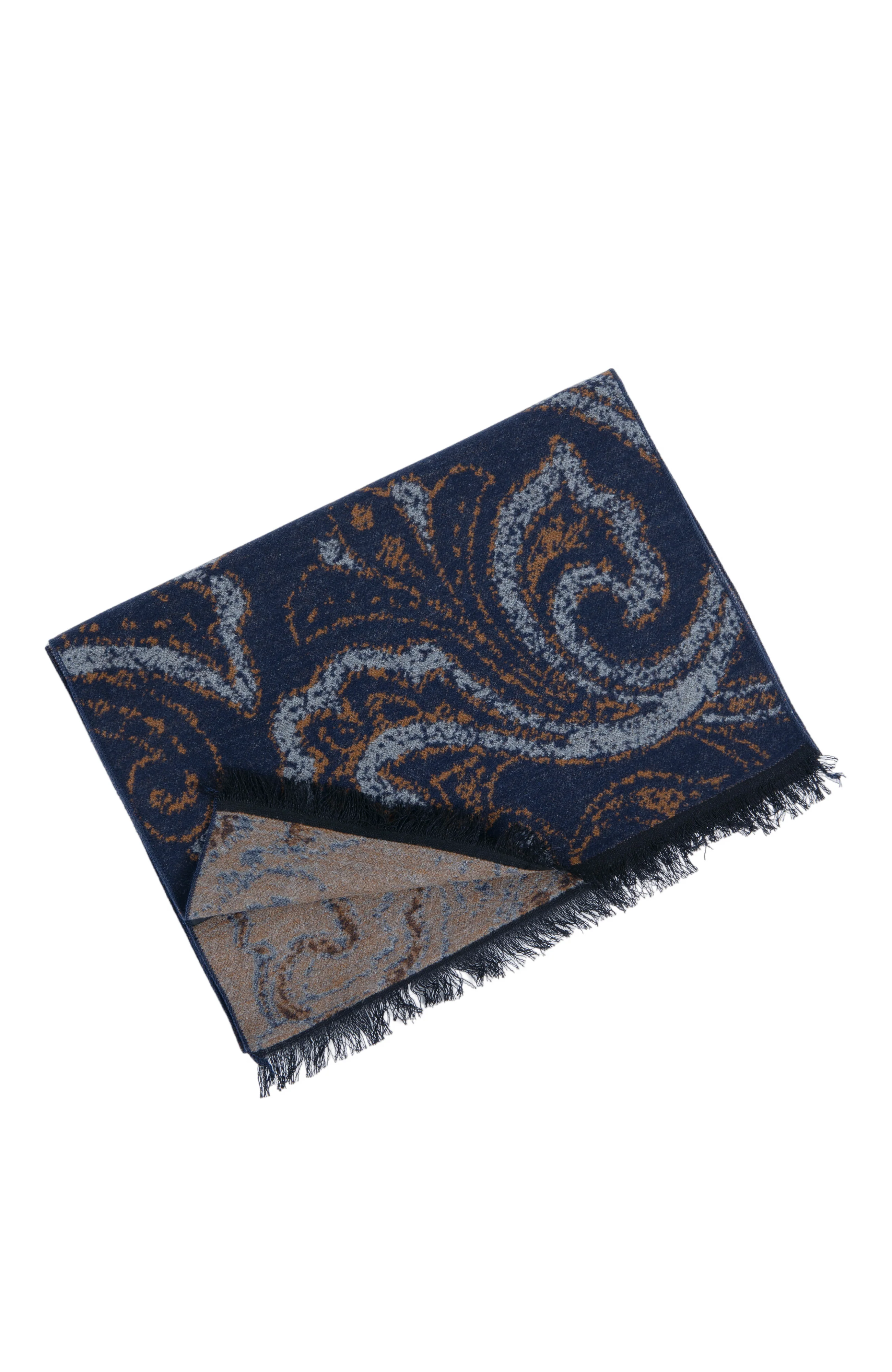 PAISLEY SCARF | BLUE - Image 2