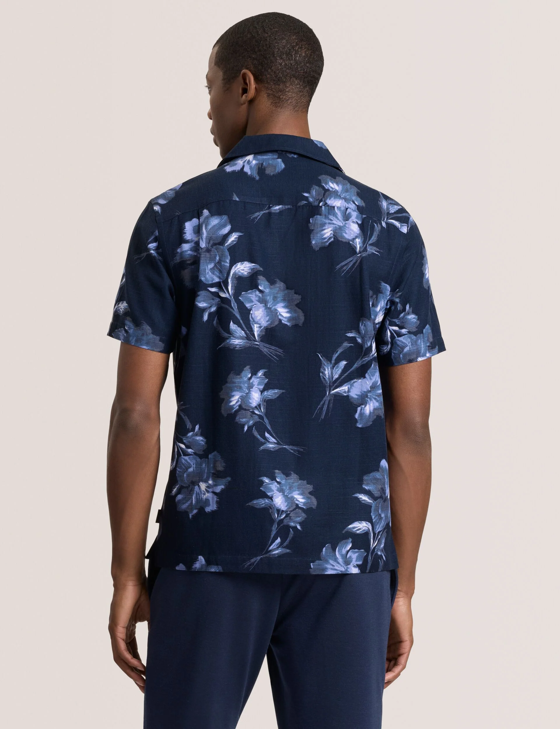 PRINTED SHIRT | NAVY - Image 3