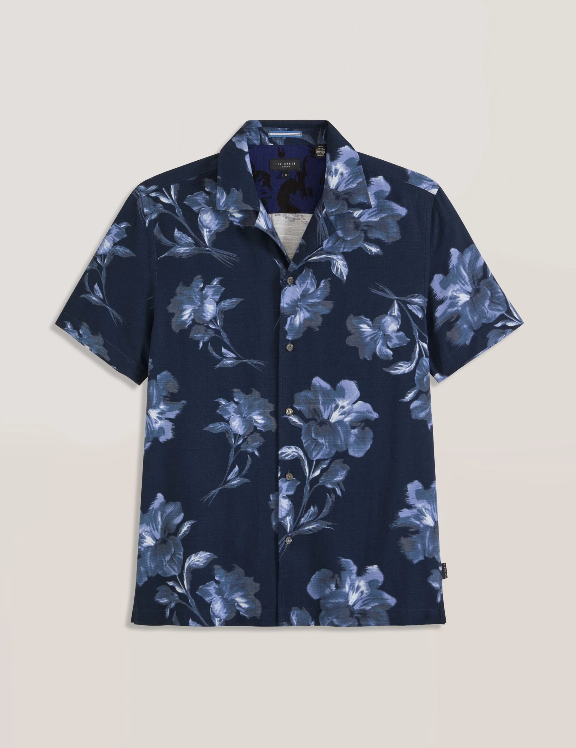 PRINTED SHIRT | NAVY - Image 5
