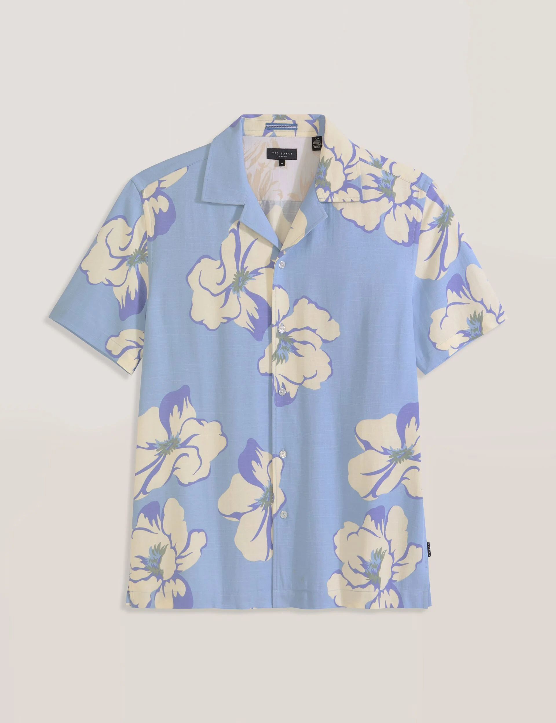 PRINTED SHIRT | LIGHT BLUE - Image 5