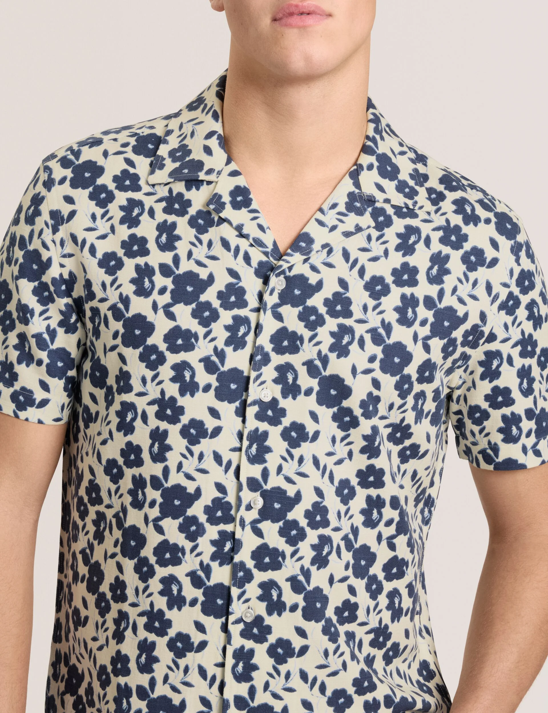 PRINTED SHIRT | ECRU - Image 4