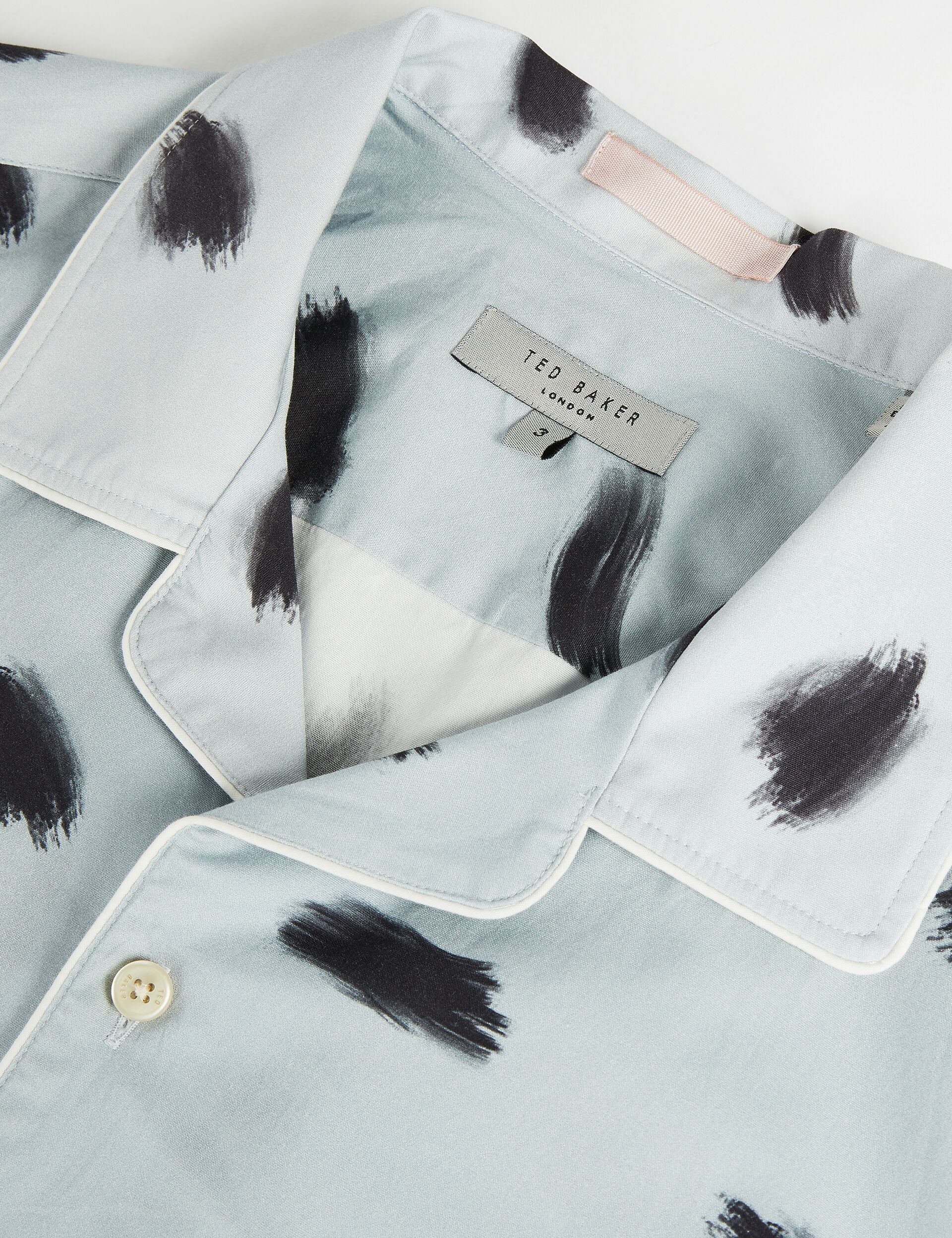 PRINTED SHIRT | LIGHT BLUE - Image 3