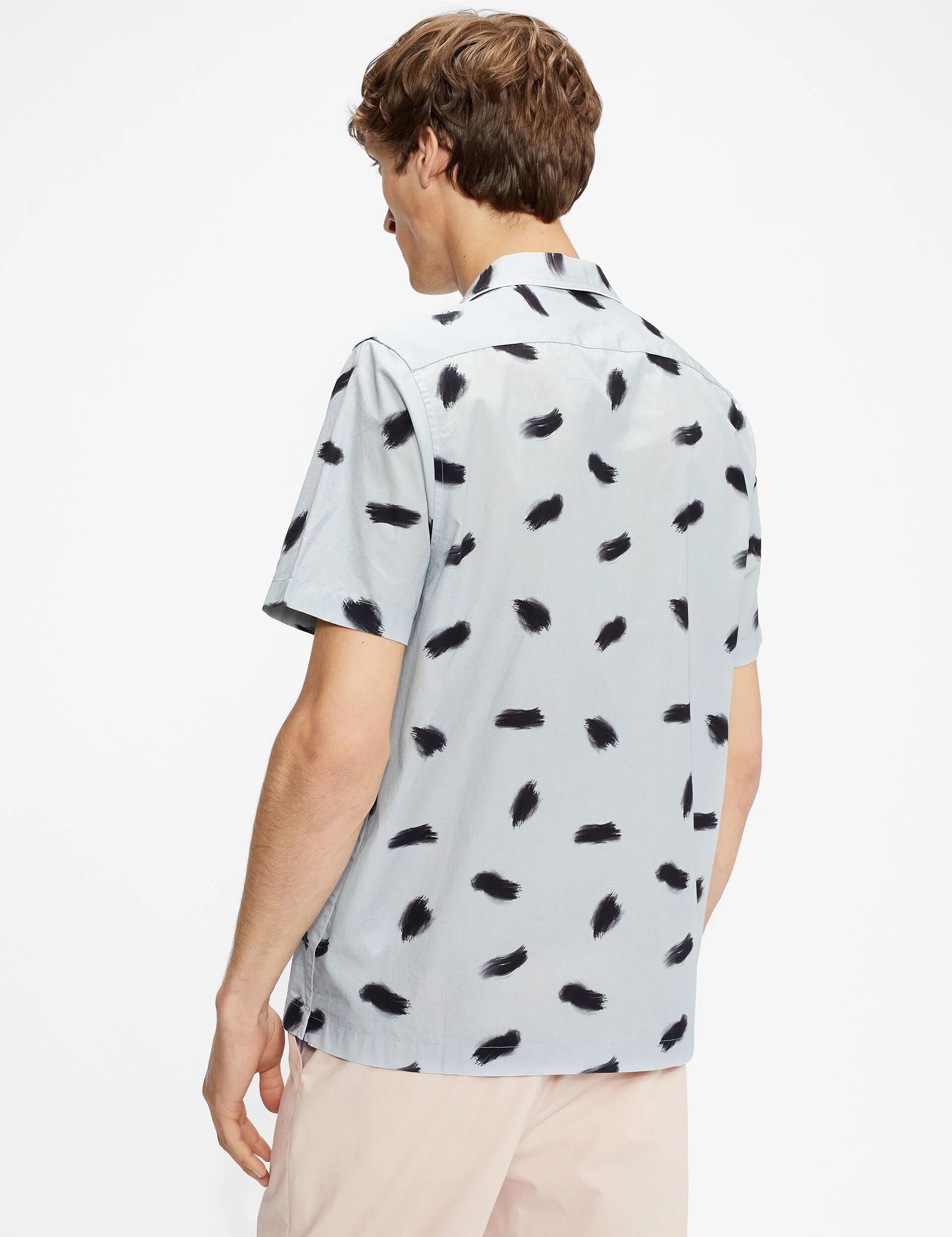 PRINTED SHIRT | LIGHT BLUE - Image 4