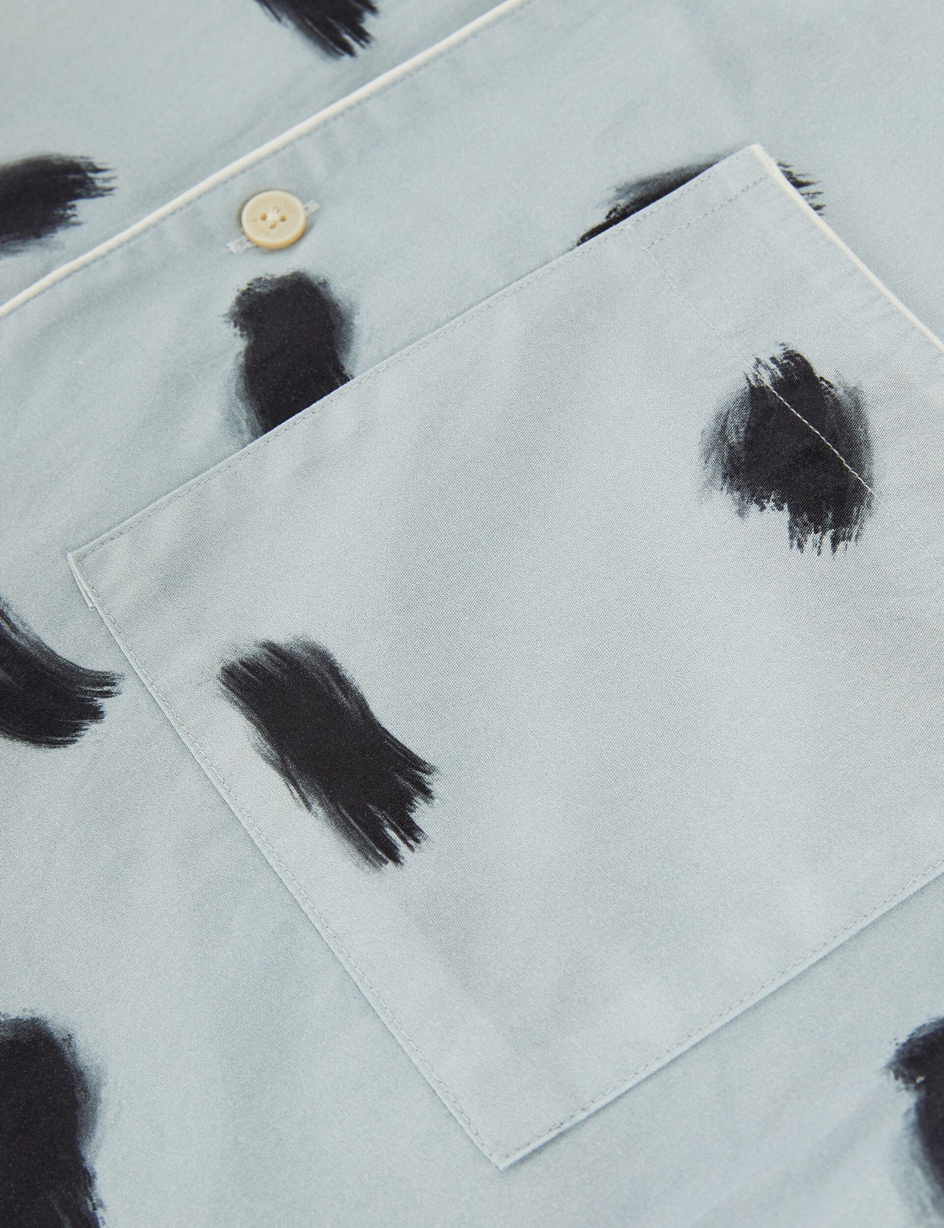 PRINTED SHIRT | LIGHT BLUE - Image 5