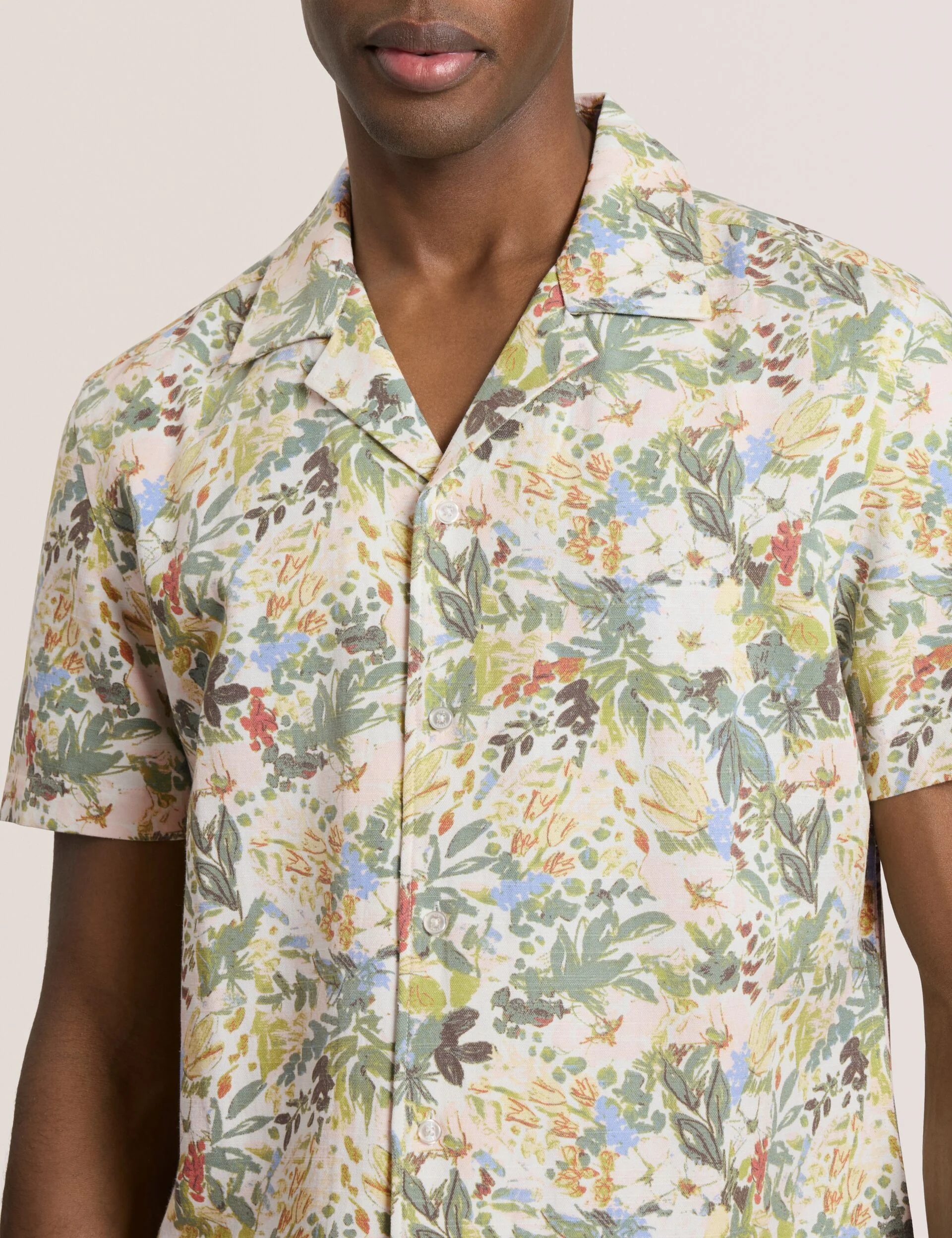 PRINTED SHIRT | STONE - Image 4