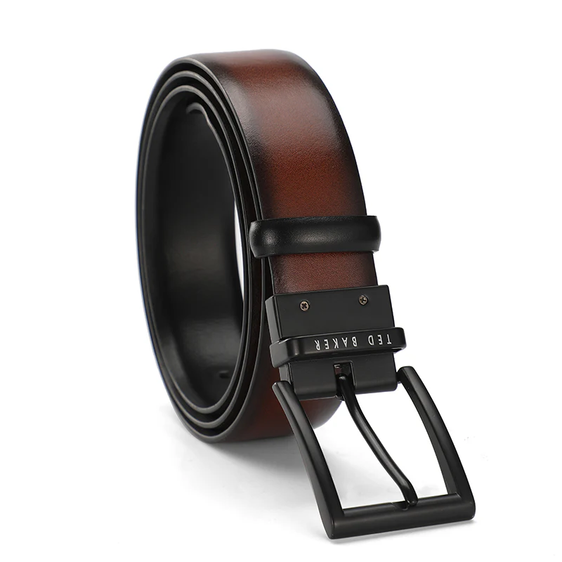 REVERSIBLE BELT | BLACK BROWN - Image 2