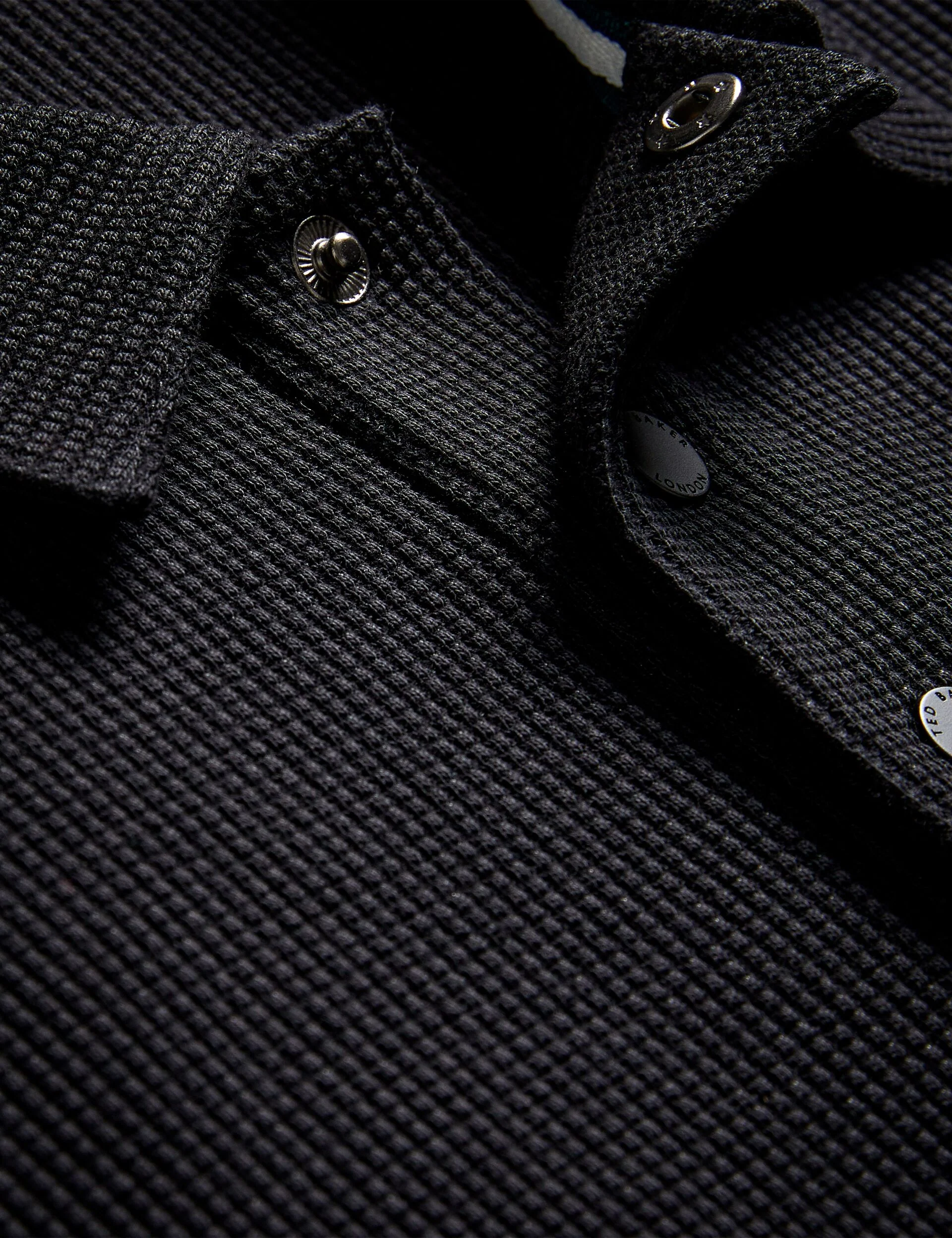 SHORT SLEEVE POLO | BLACK - Image 3