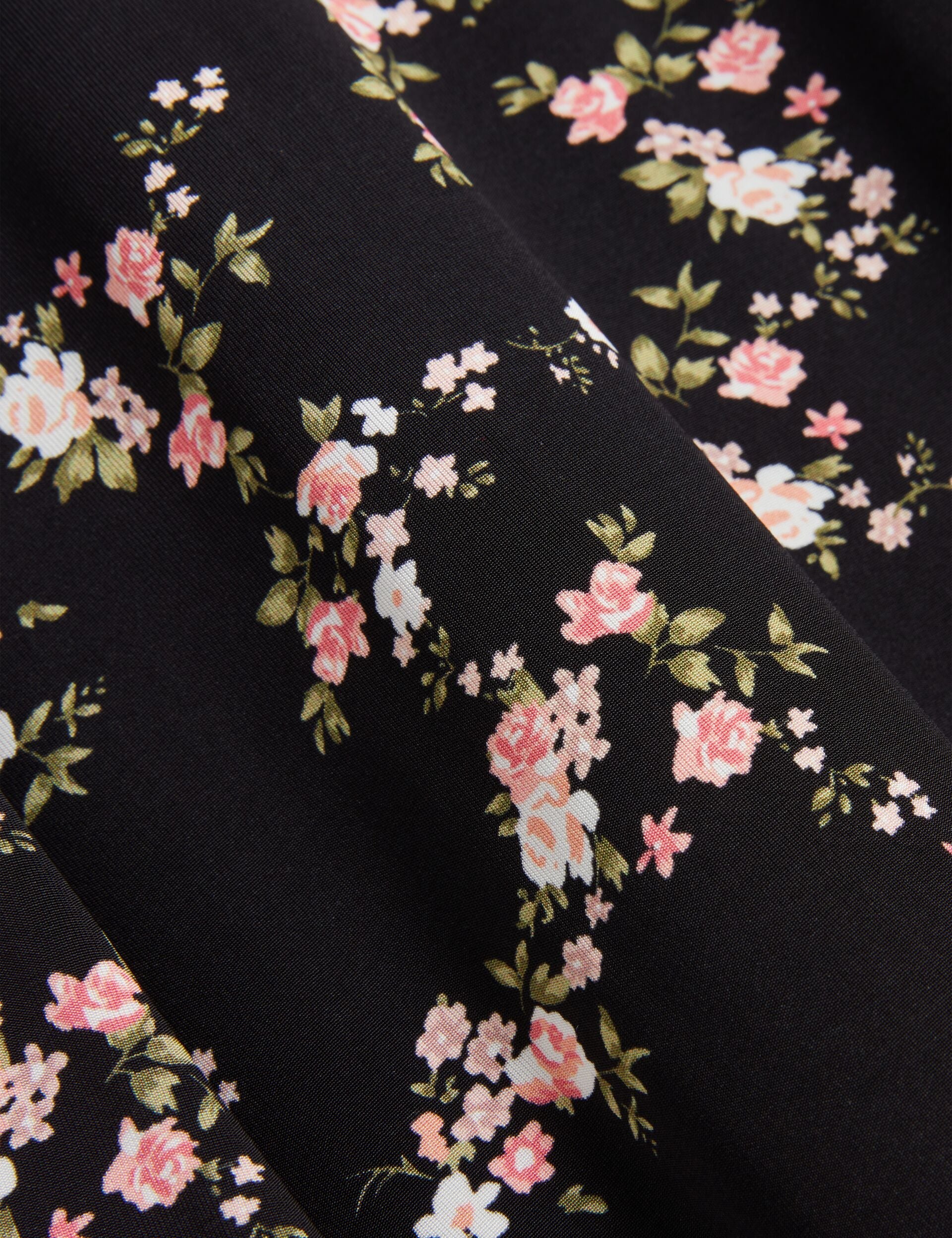 SLEEVELESS JERSEY MINI DRESS | BLACK - Image 3