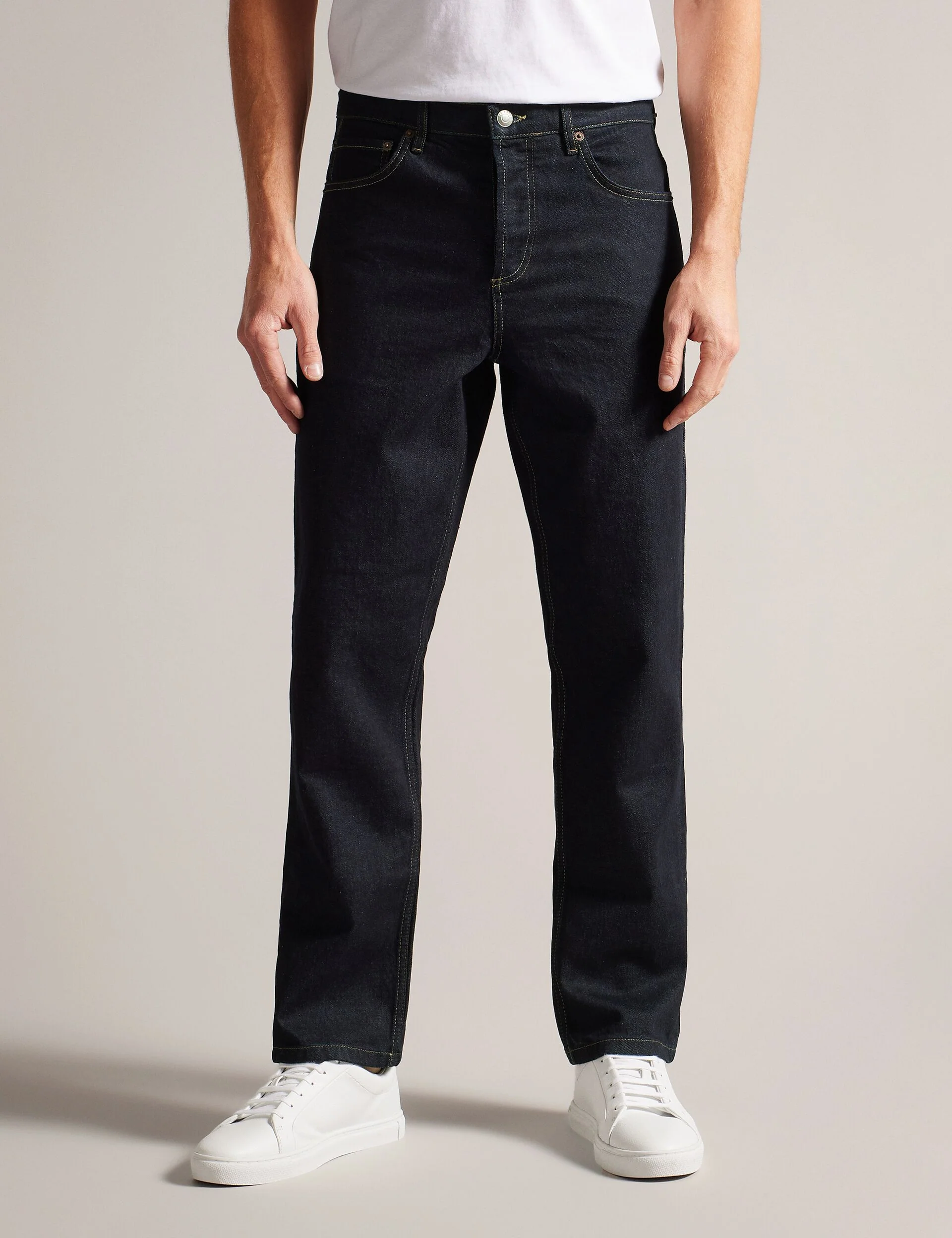 STRAIGHT STRETCH JEAN | DARK BLUE
