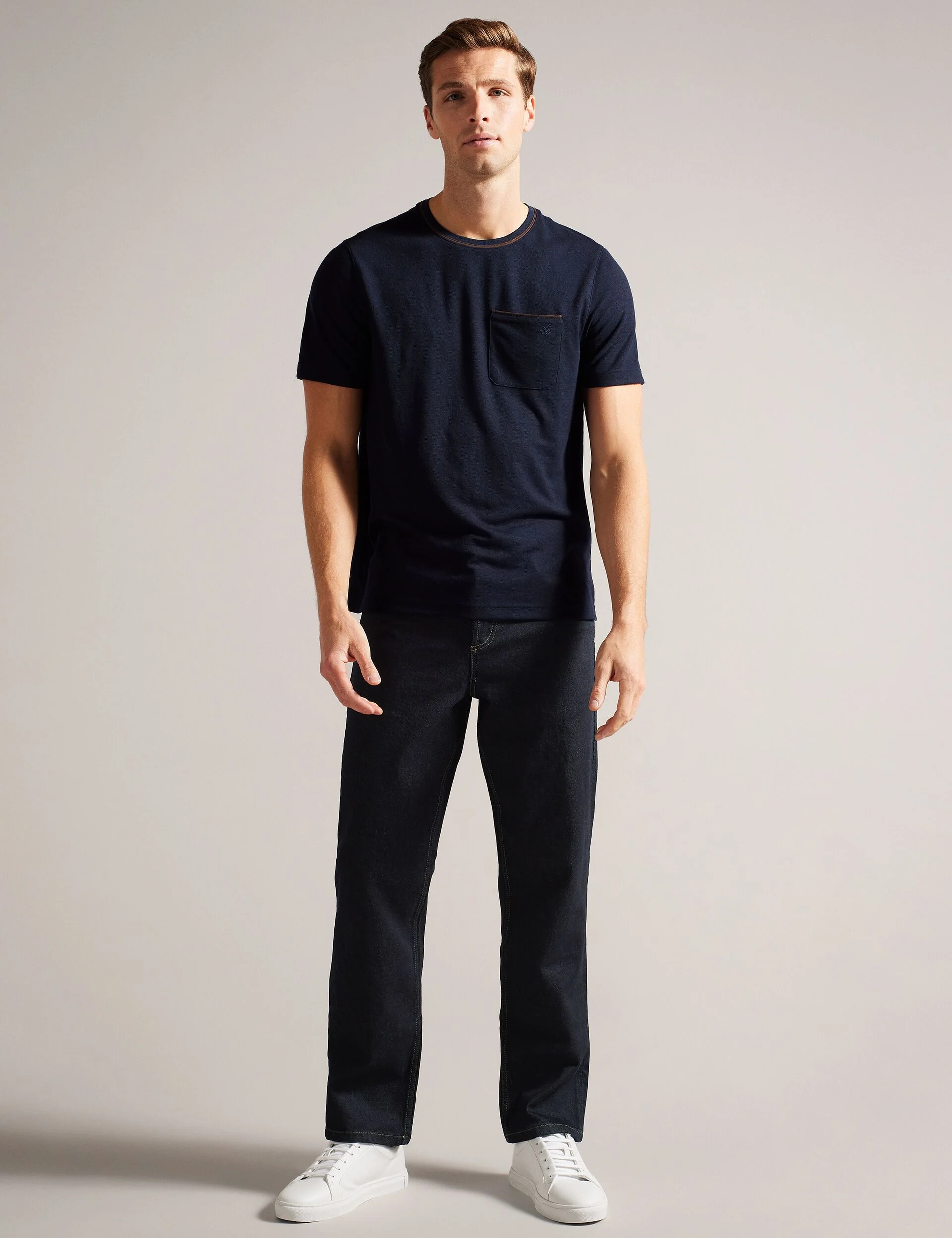 STRAIGHT STRETCH JEAN | DARK BLUE - Image 2