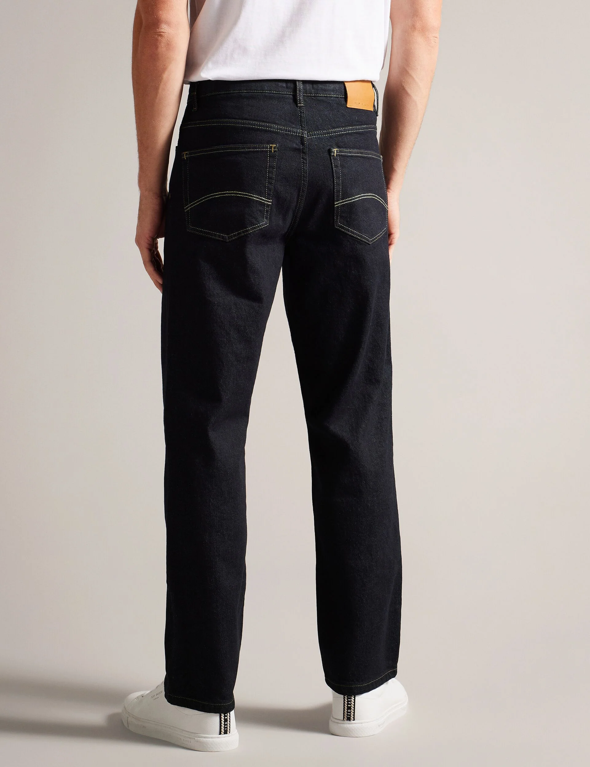 STRAIGHT STRETCH JEAN | DARK BLUE - Image 4
