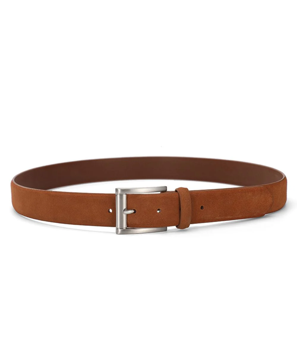 SUEDE BELT | BROWN - Image 2