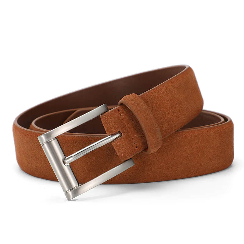 SUEDE BELT | BROWN - Image 4