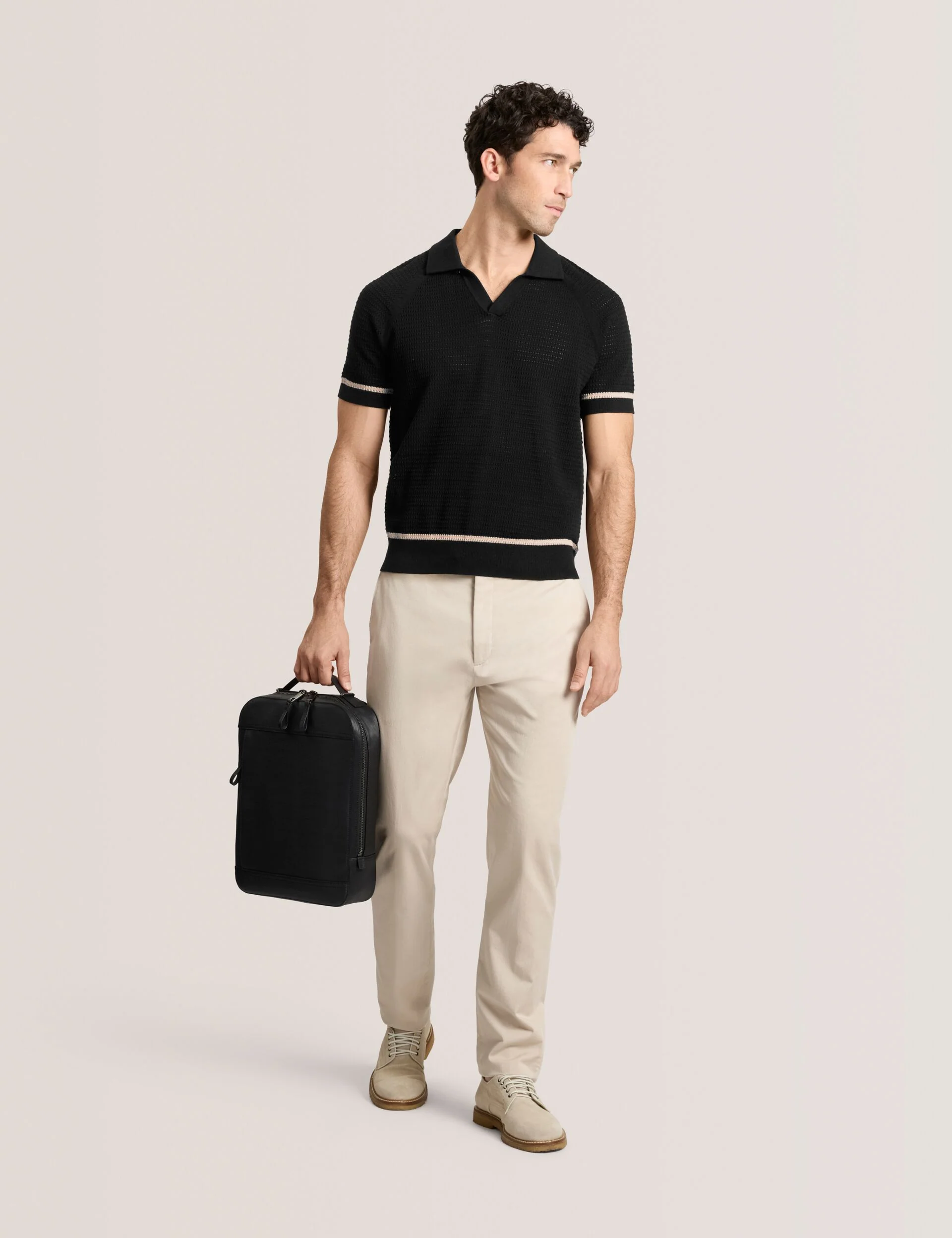 SWEATER POLO | BLACK - Image 2