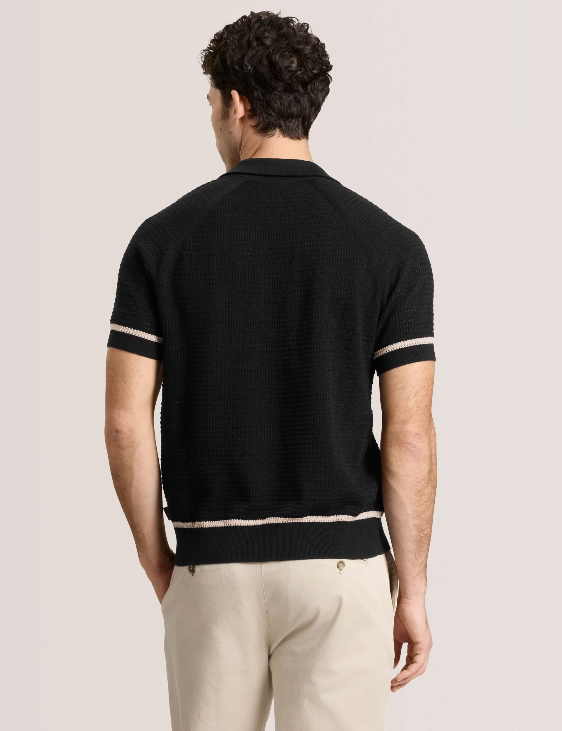 SWEATER POLO | BLACK - Image 3