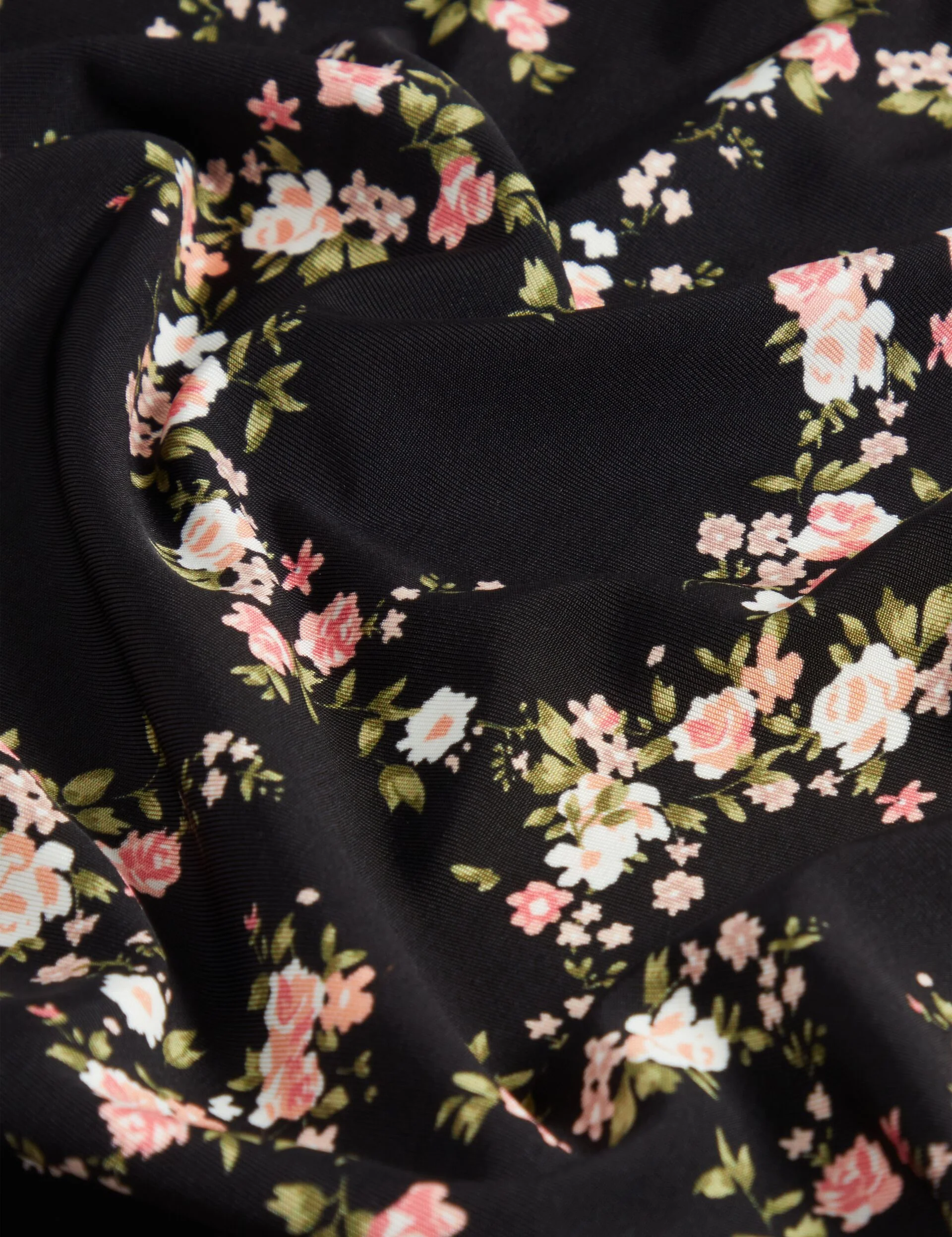 ALLOVER FLORAL T-SHIRT | BLACK - Image 3