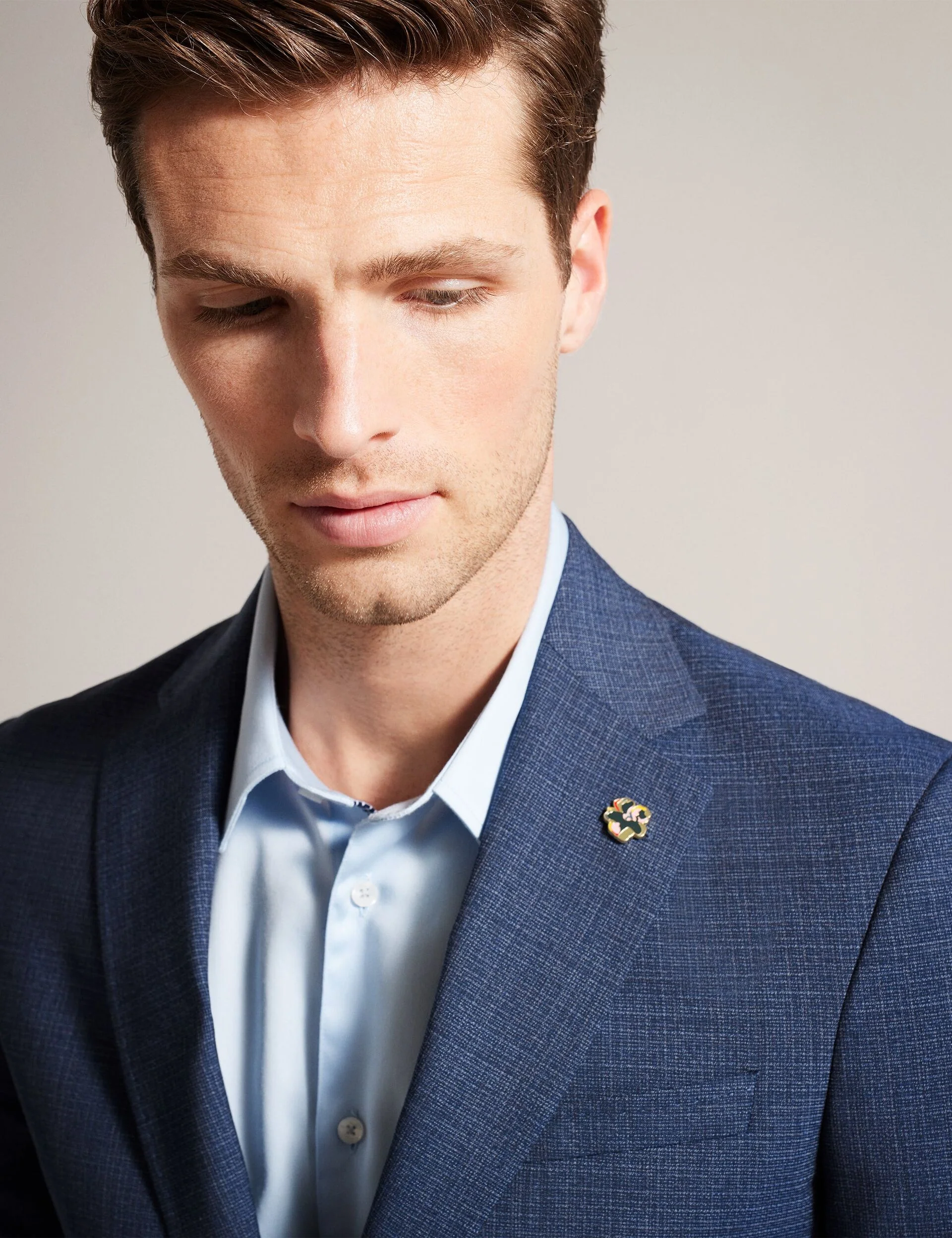 TWEEDY SUIT JACKET | NAVY - Image 2