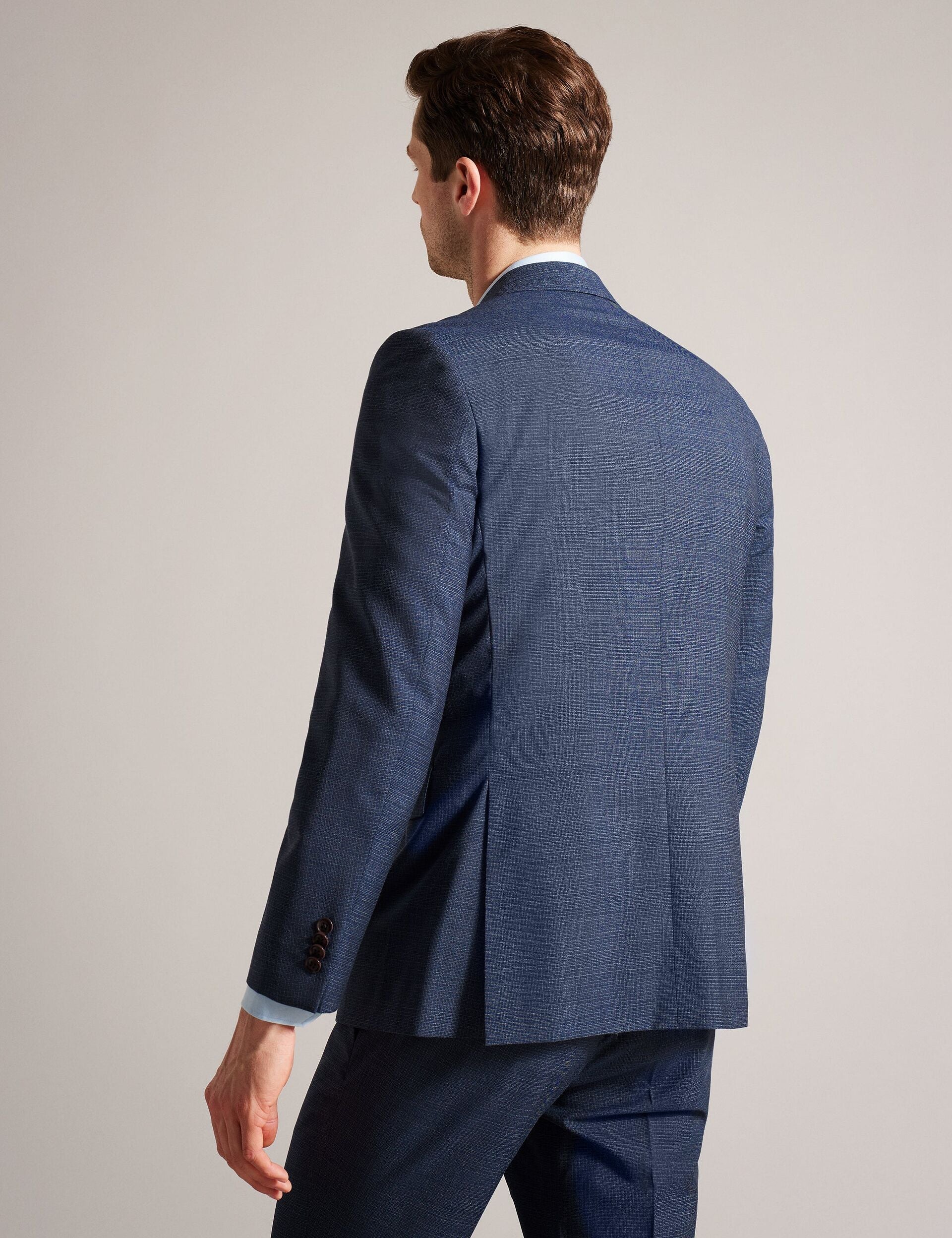 TWEEDY SUIT JACKET | NAVY - Image 5