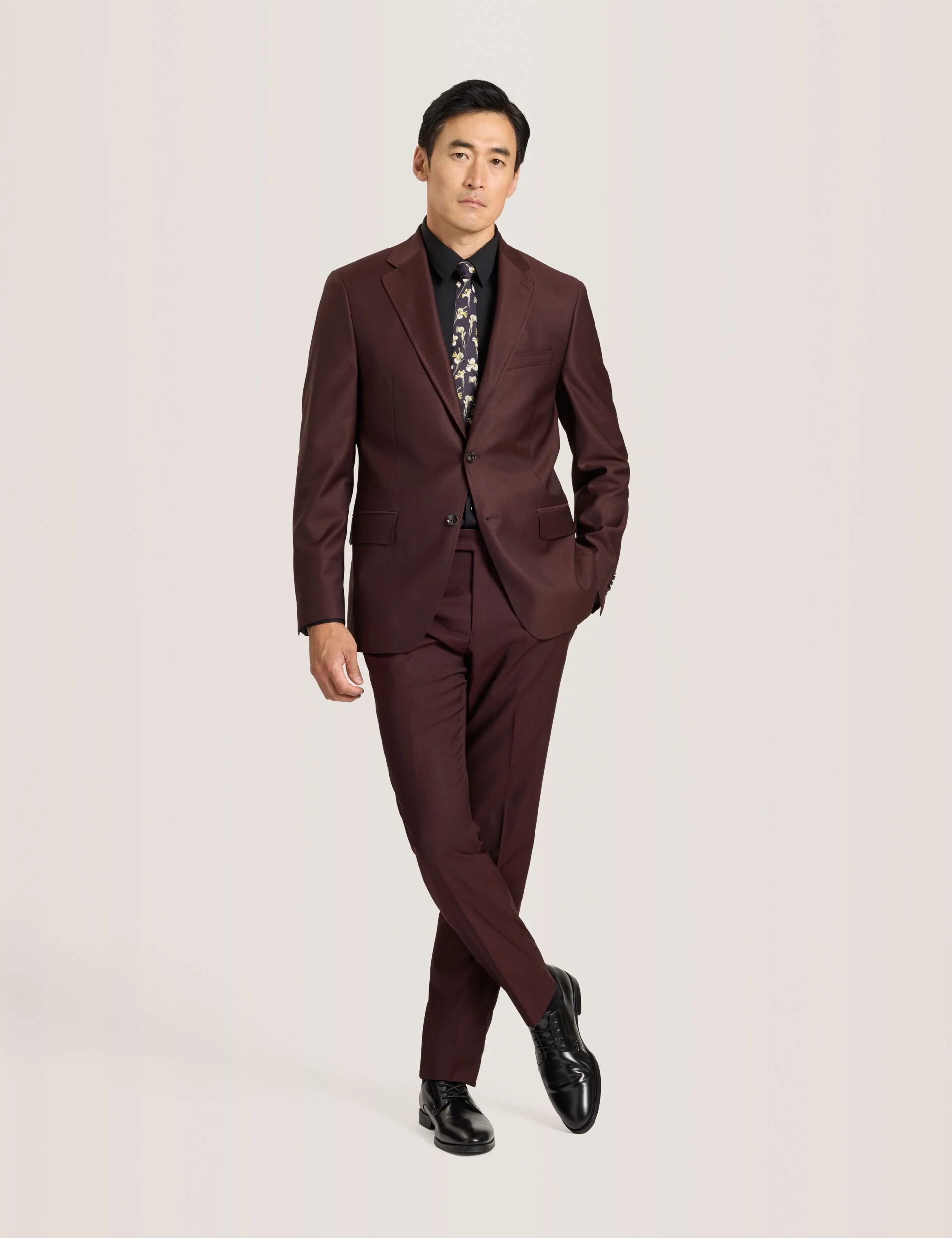 WINTER-TWILL | BURGUNDY - Image 2